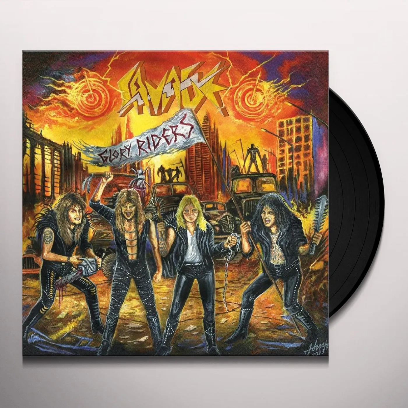 Savage GLORY RIDERS Vinyl Record