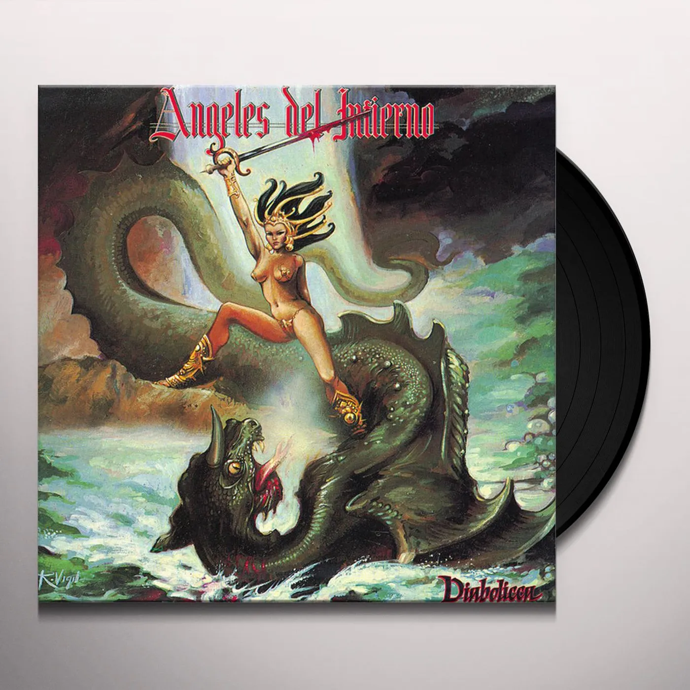 Angeles Del Infierno Diabolica Vinyl Record