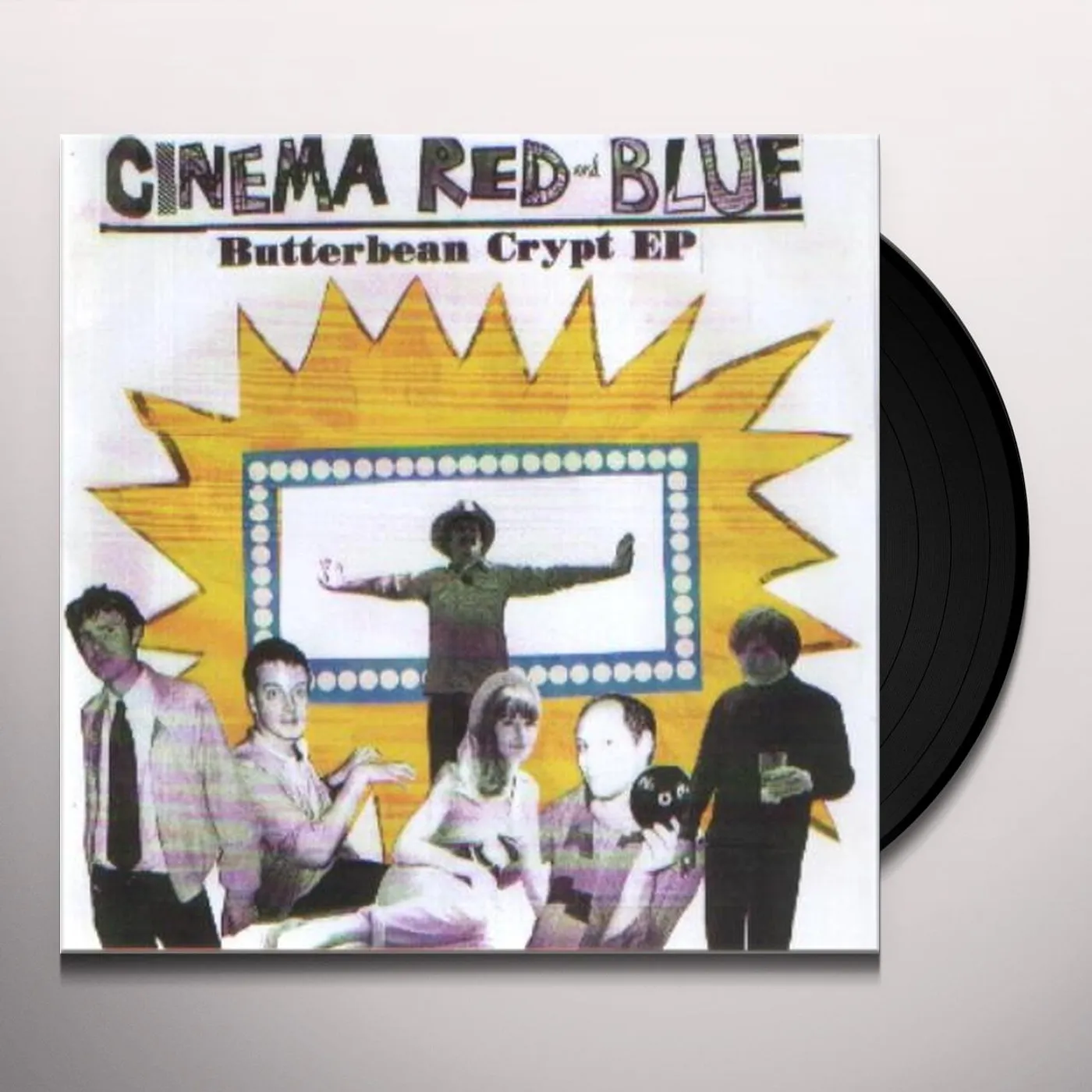 Cinema Red And Blue Butterbean Crypt EP Vinyl Record
