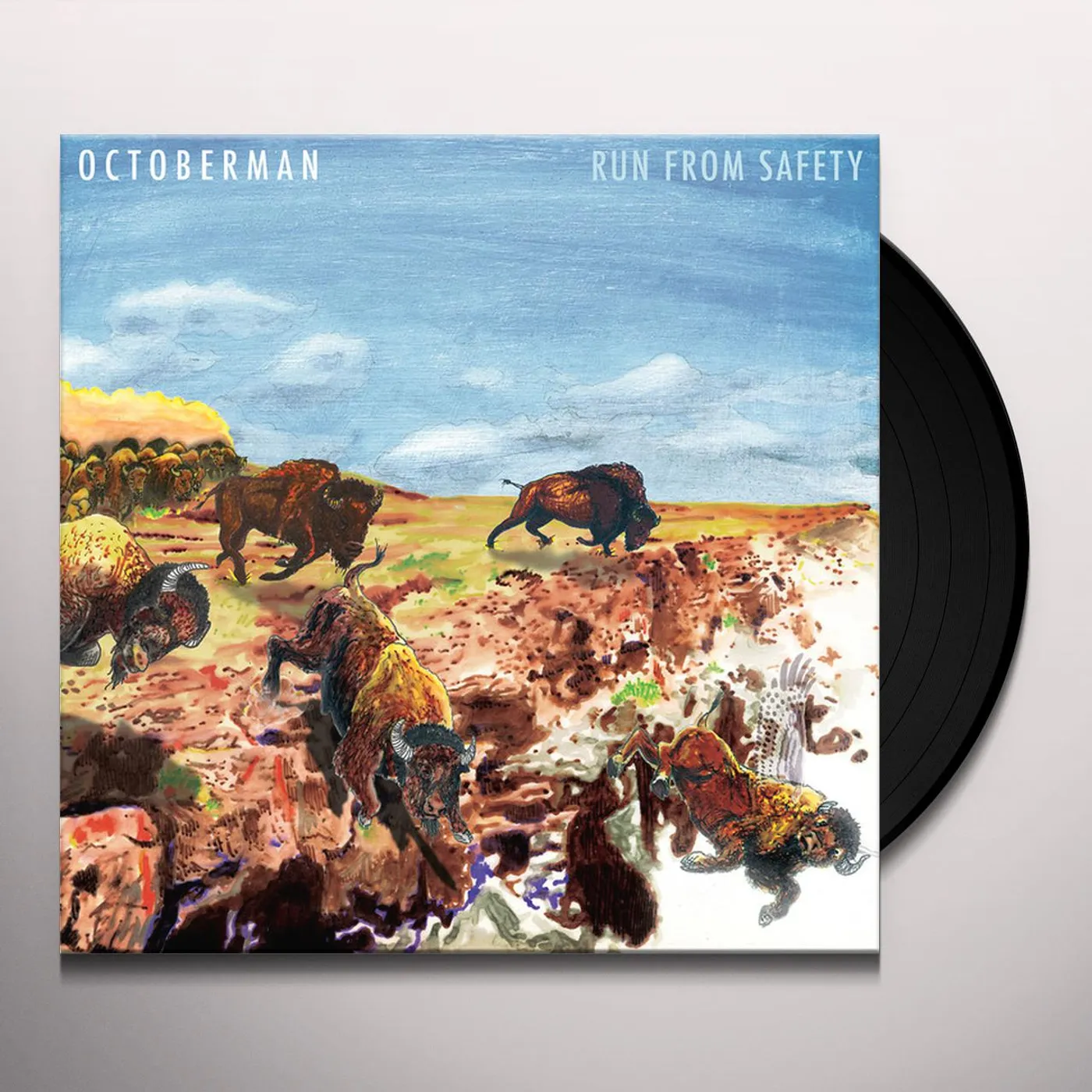 Octoberman RUN FROM SAFETY (LP) Vinyl Record