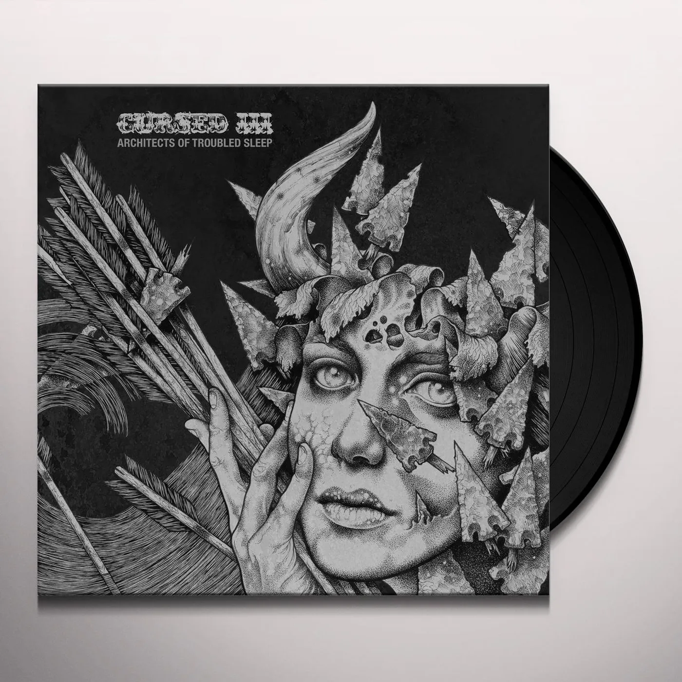 Cursed THREE: ARCHITECTS OF TROUBLED SLEEP Vinyl Record