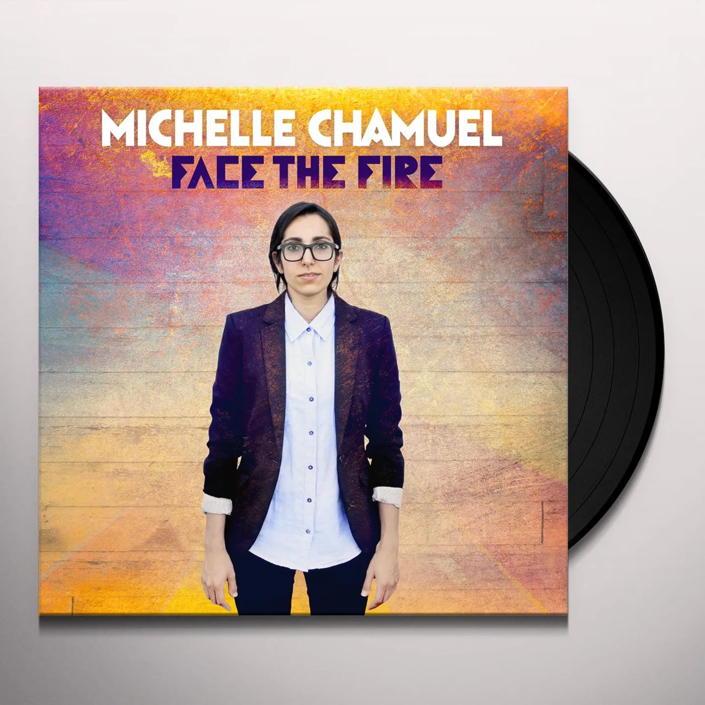 Michelle Chamuel Face The Fire Vinyl Record