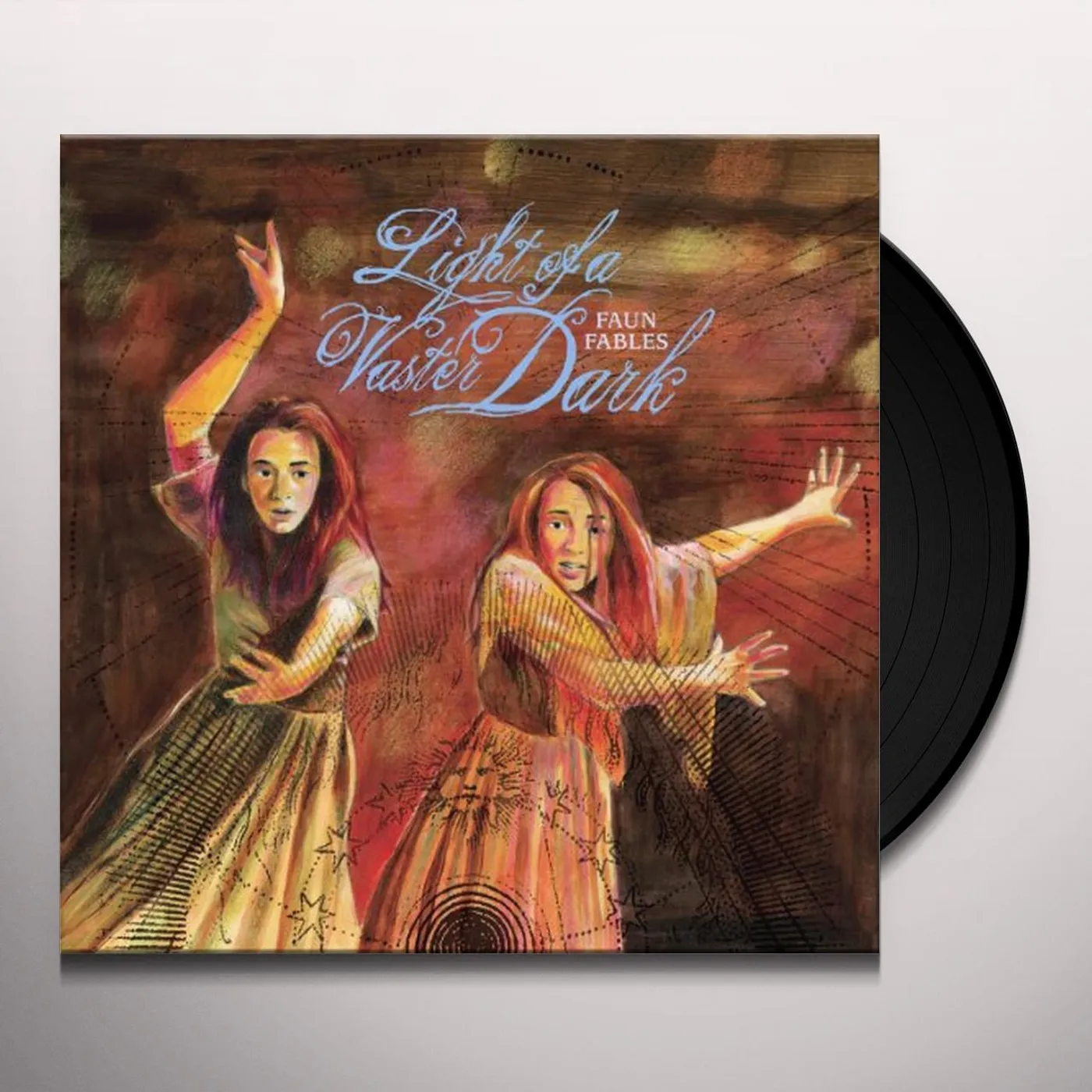 Faun Fables LIGHT OF A VASTER DARK Vinyl Record