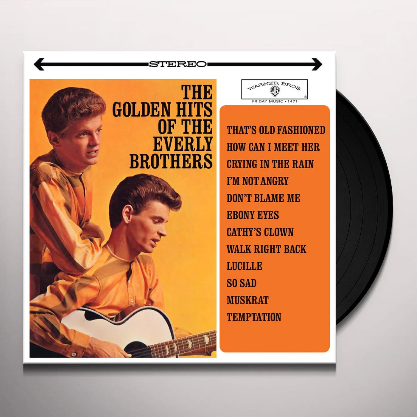 Golden Hits Of The Everly Brothers Vinyl Record