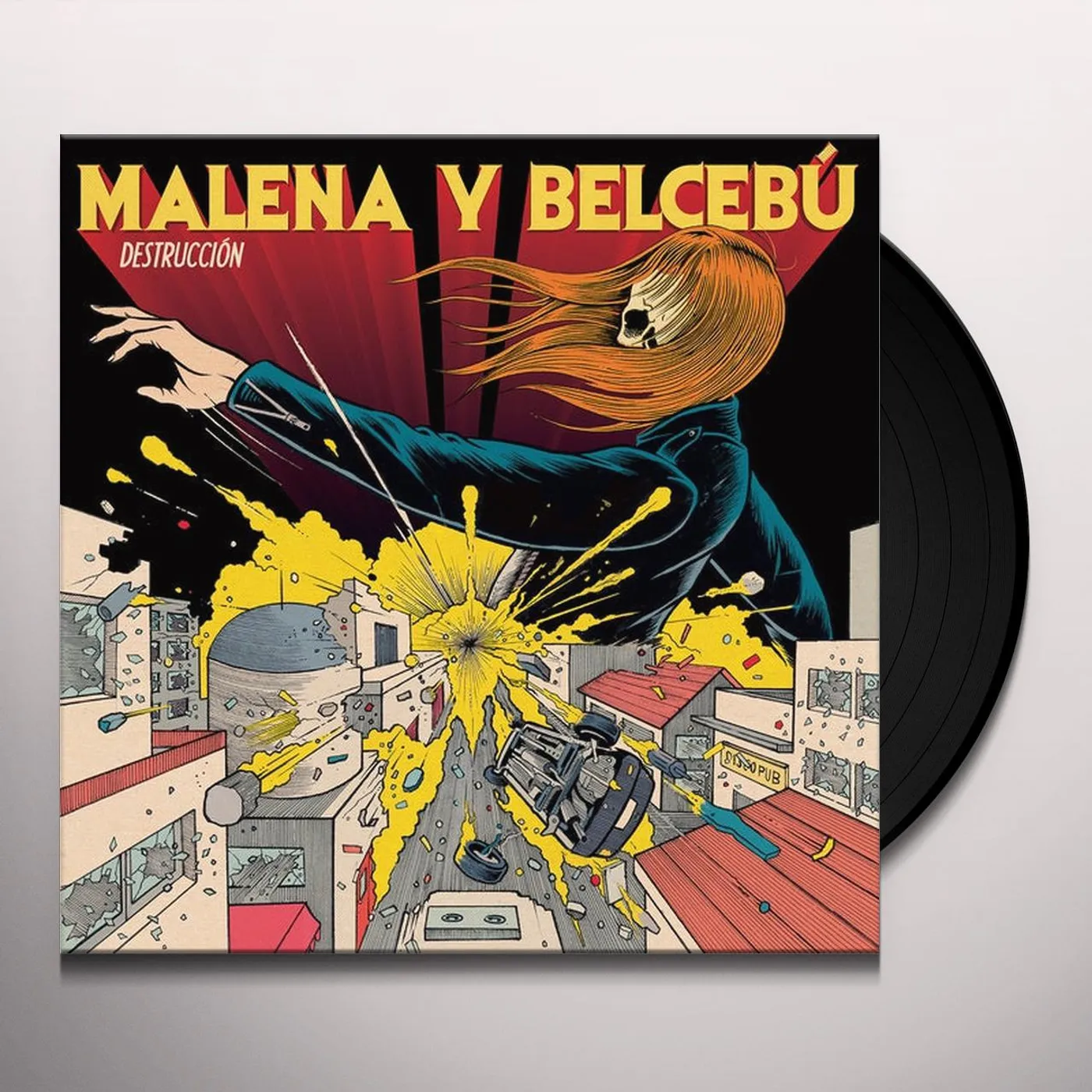 Malena Y Belcebu Destruccion Vinyl Record