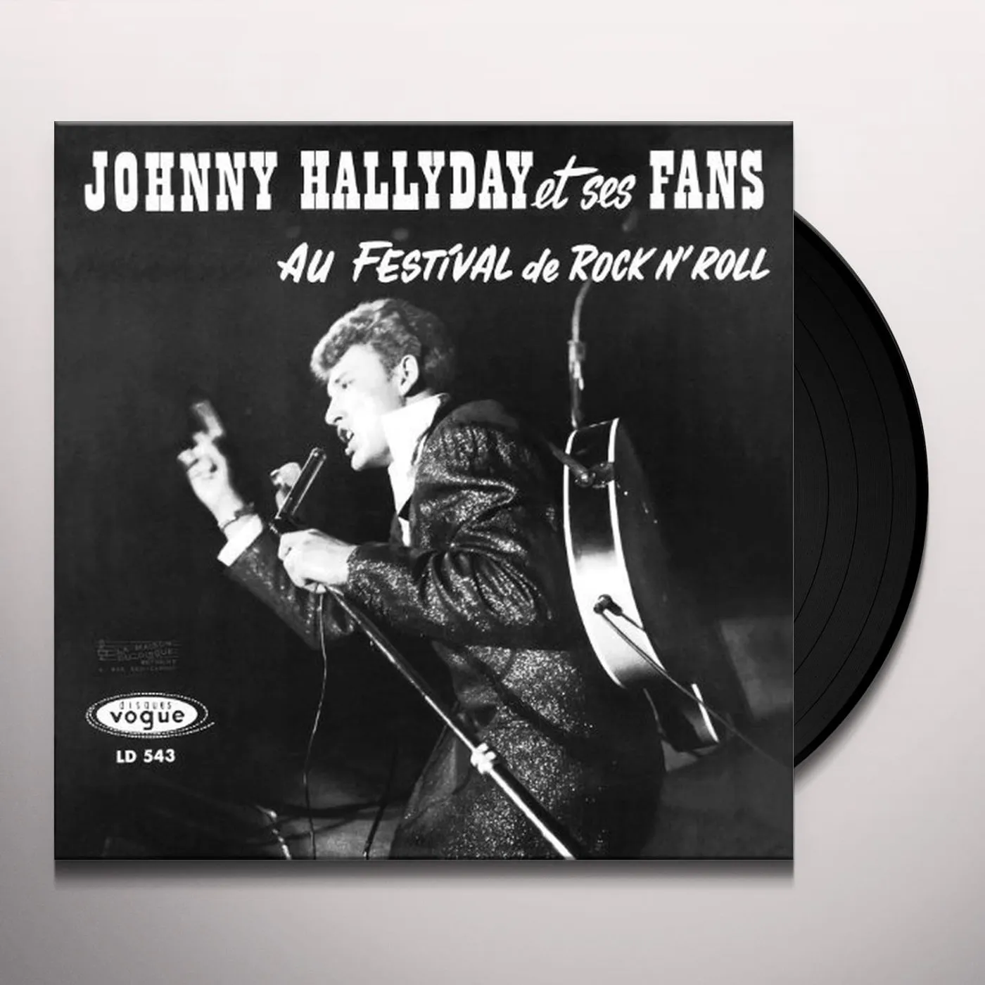 Johnny Hallyday ET SES FANS AU FESTIVAL DE ROC Vinyl Record