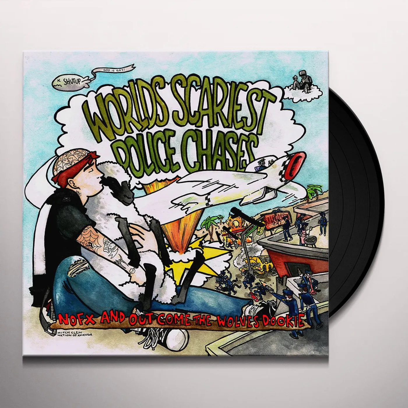 Worlds Scariest Police Chases NOFX: AND OUT COME THE WOLVES DOOKIE Vinyl Record