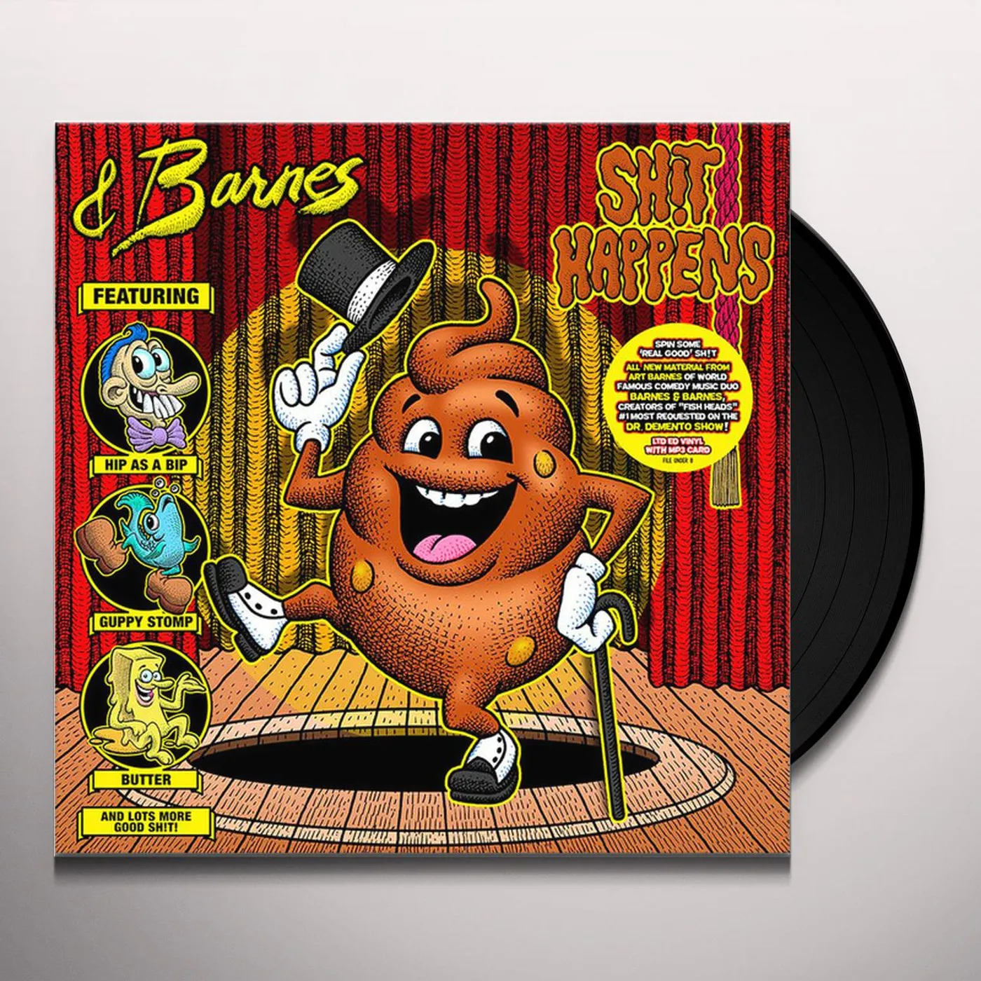 & Barnes SHIT HAPPENS (BROWN VINYL) Vinyl Record