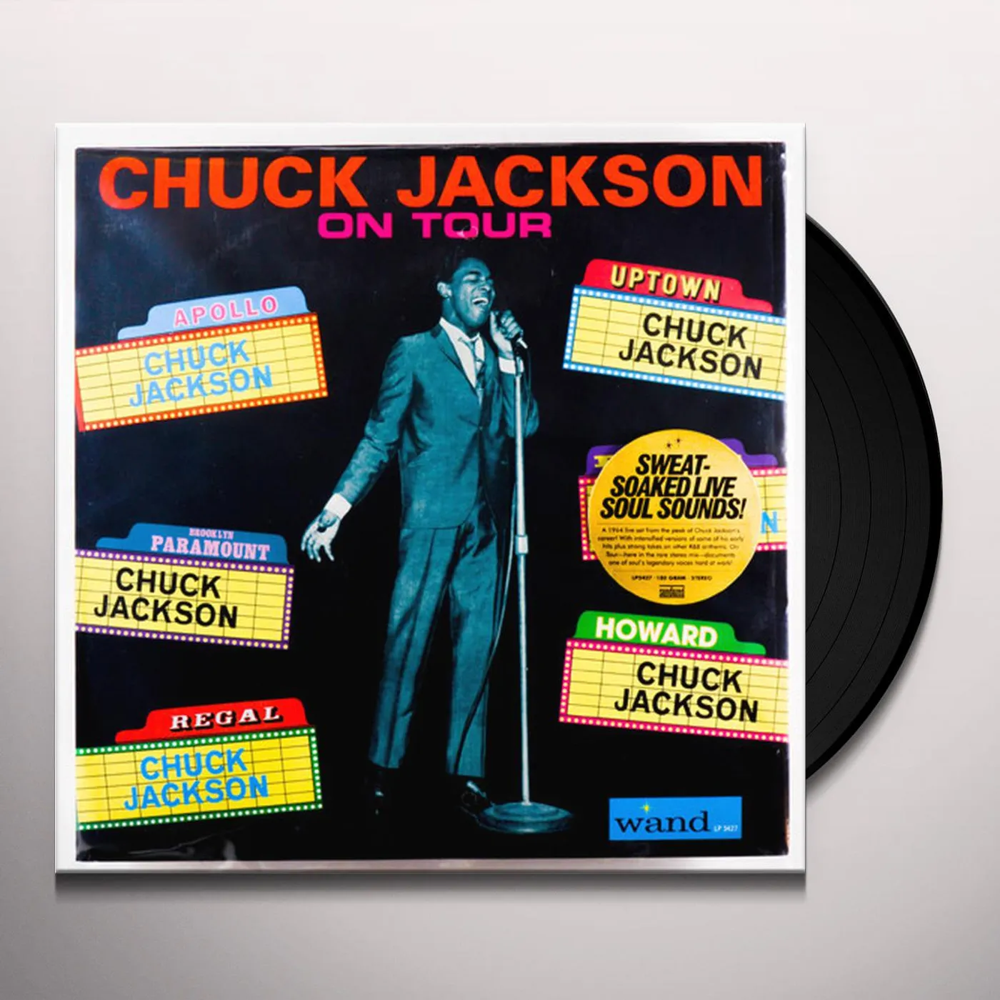 Chuck Jackson On Tour Vinyl Record