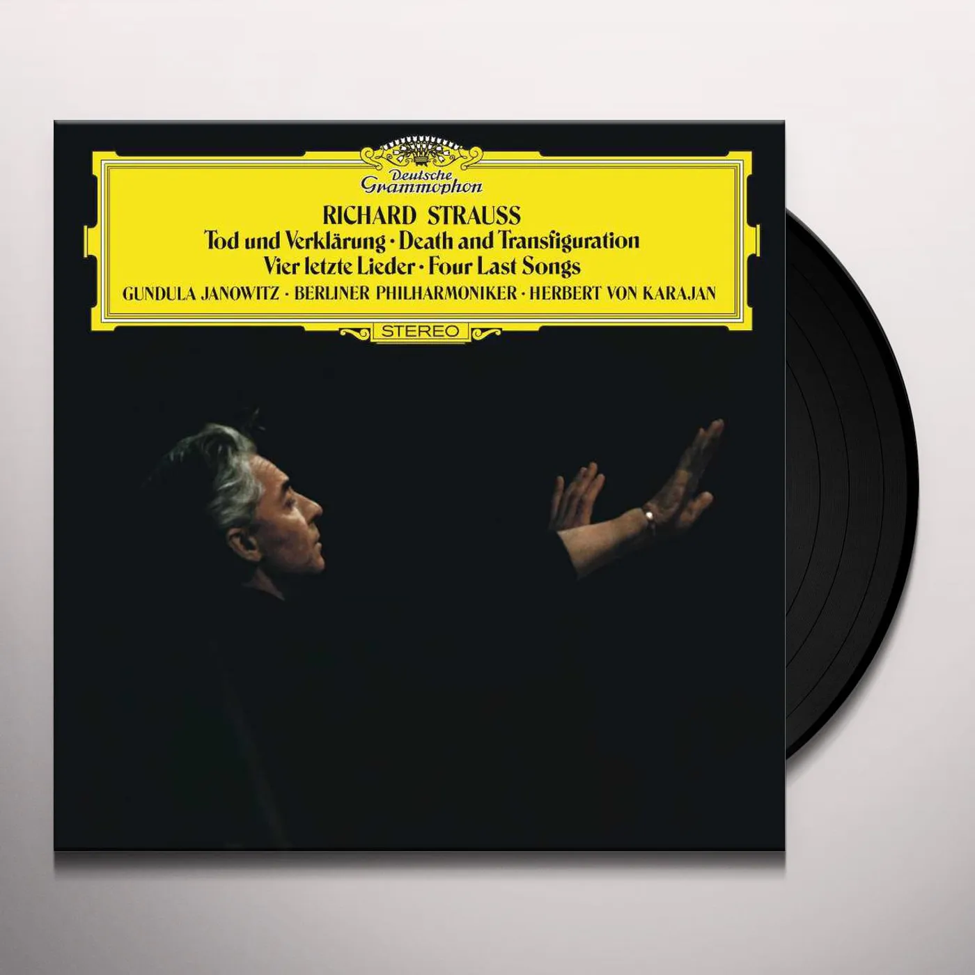 Gundula Janowitz Strauss: Op. 24, TrV 158/Vier letzte Lieder, TrV 296 Vinyl Record