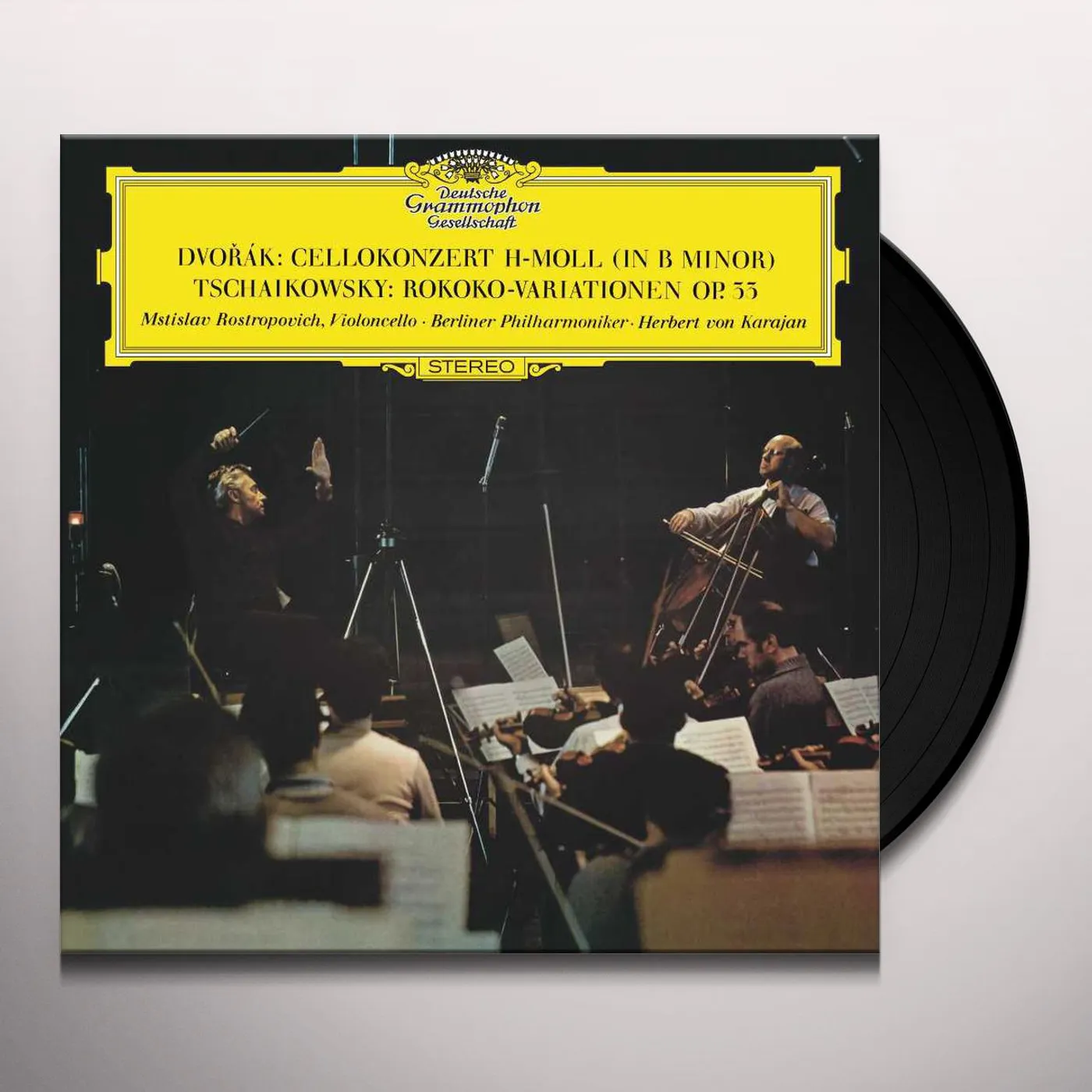 Various Dvorak/Tchaikovsky: Cello Concerto In B Minor, Op. 104, B. 191/Variations Vinyl Record