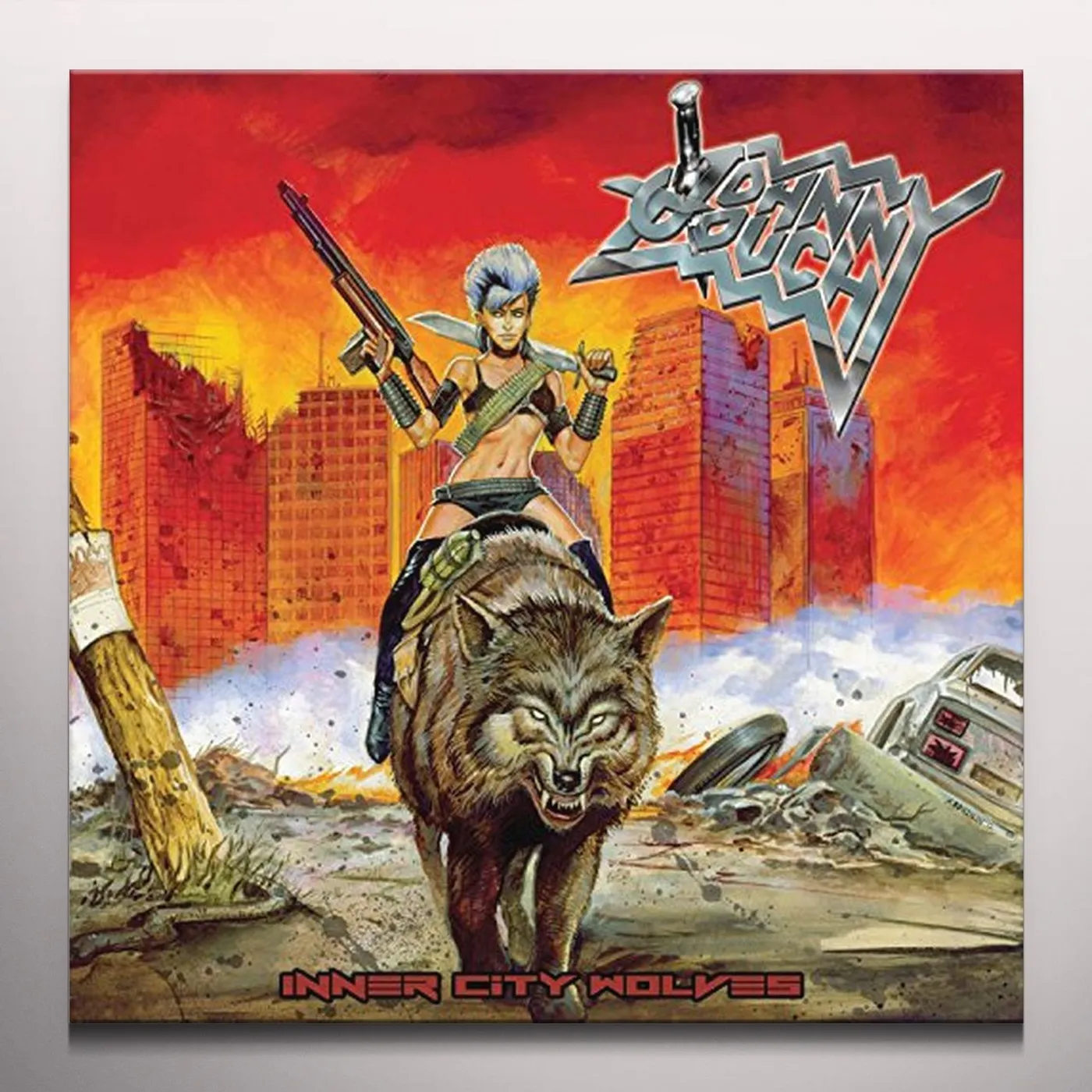 Johnny Touch Inner City Wolves Vinyl Record
