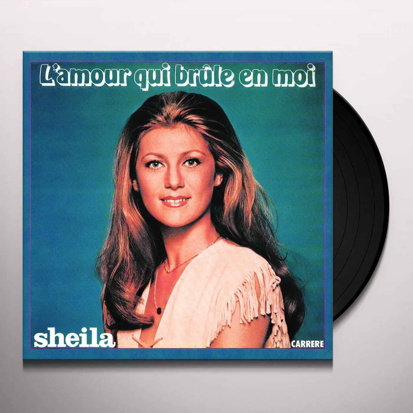 Sheila L'AMOUR QUI BRULE EN MOI Vinyl Record