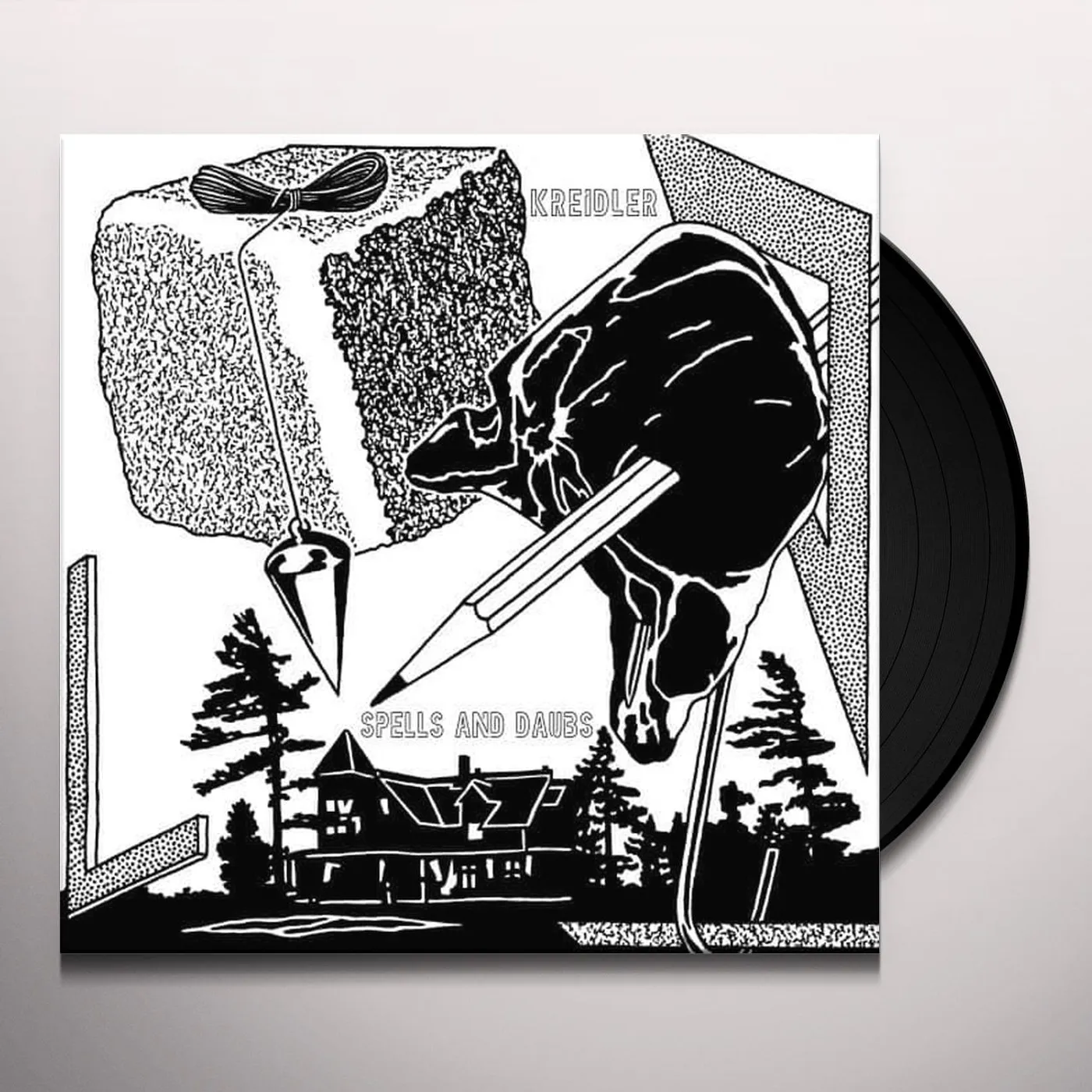 Kreidler Spells and Daubs Vinyl Record