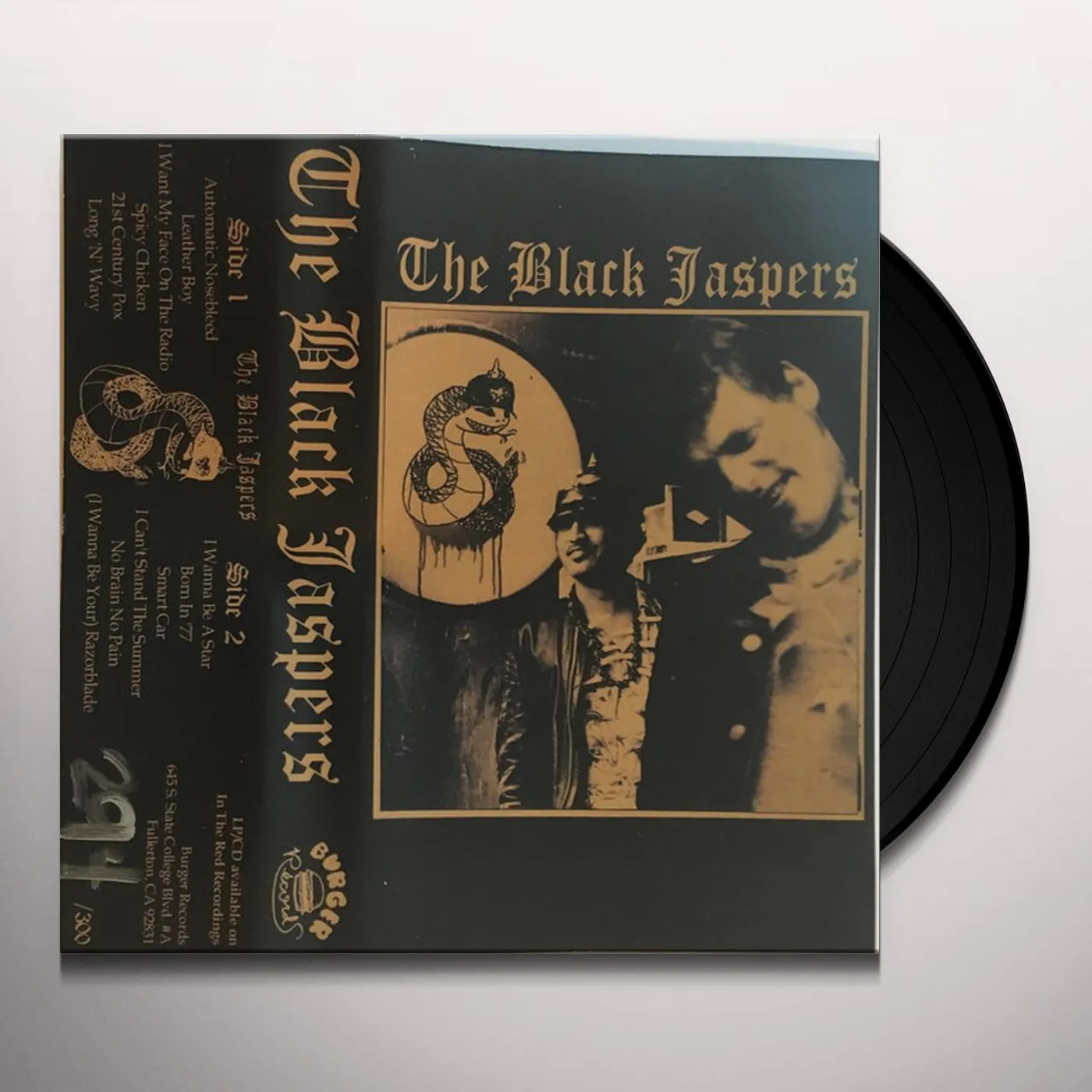 The Black Jaspers BORN IN 77 Vinyl Record
