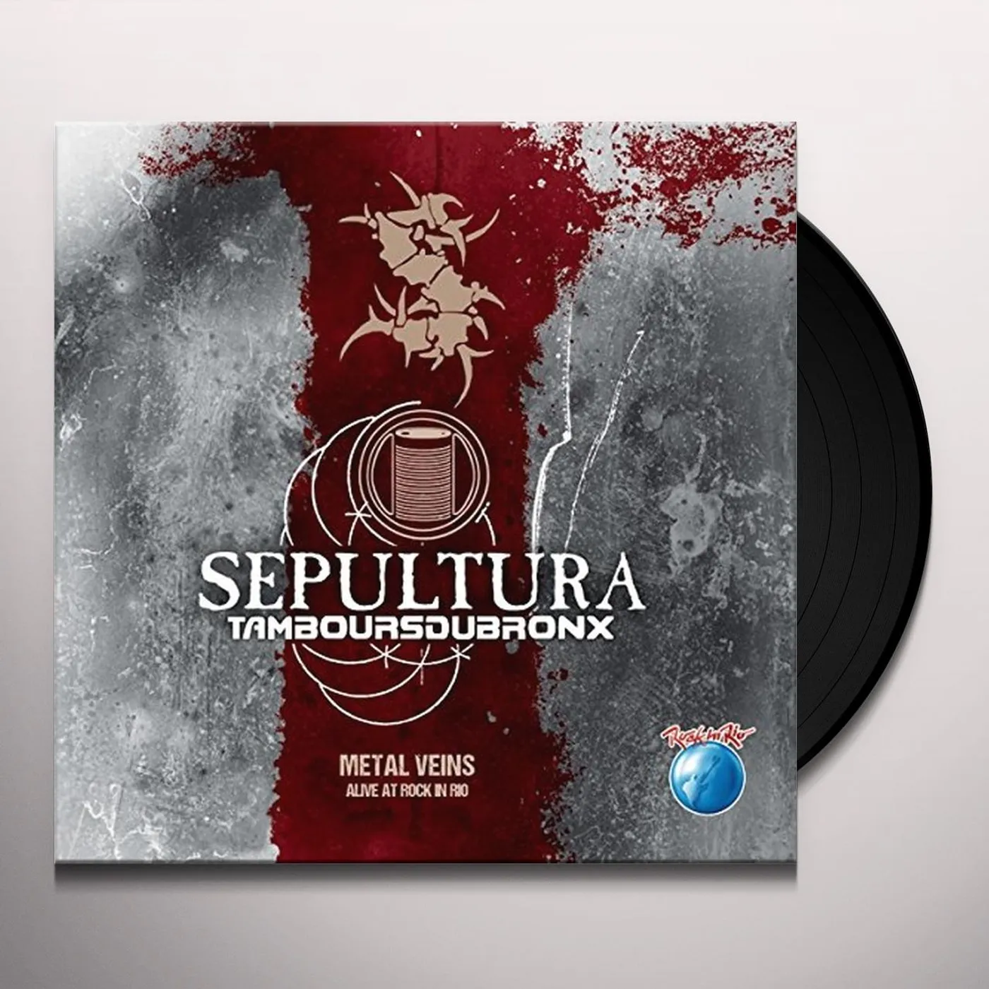 Sepultura METAL VEINS-ALIVE AT R Vinyl Record
