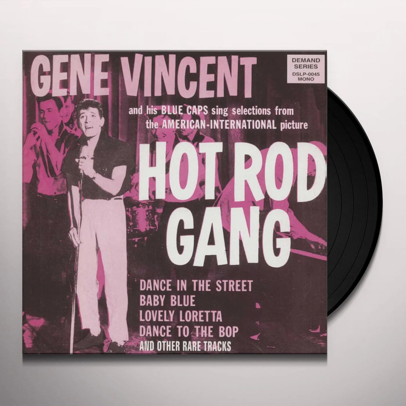 Gene Vincent Hot Rod Gang Vinyl Record