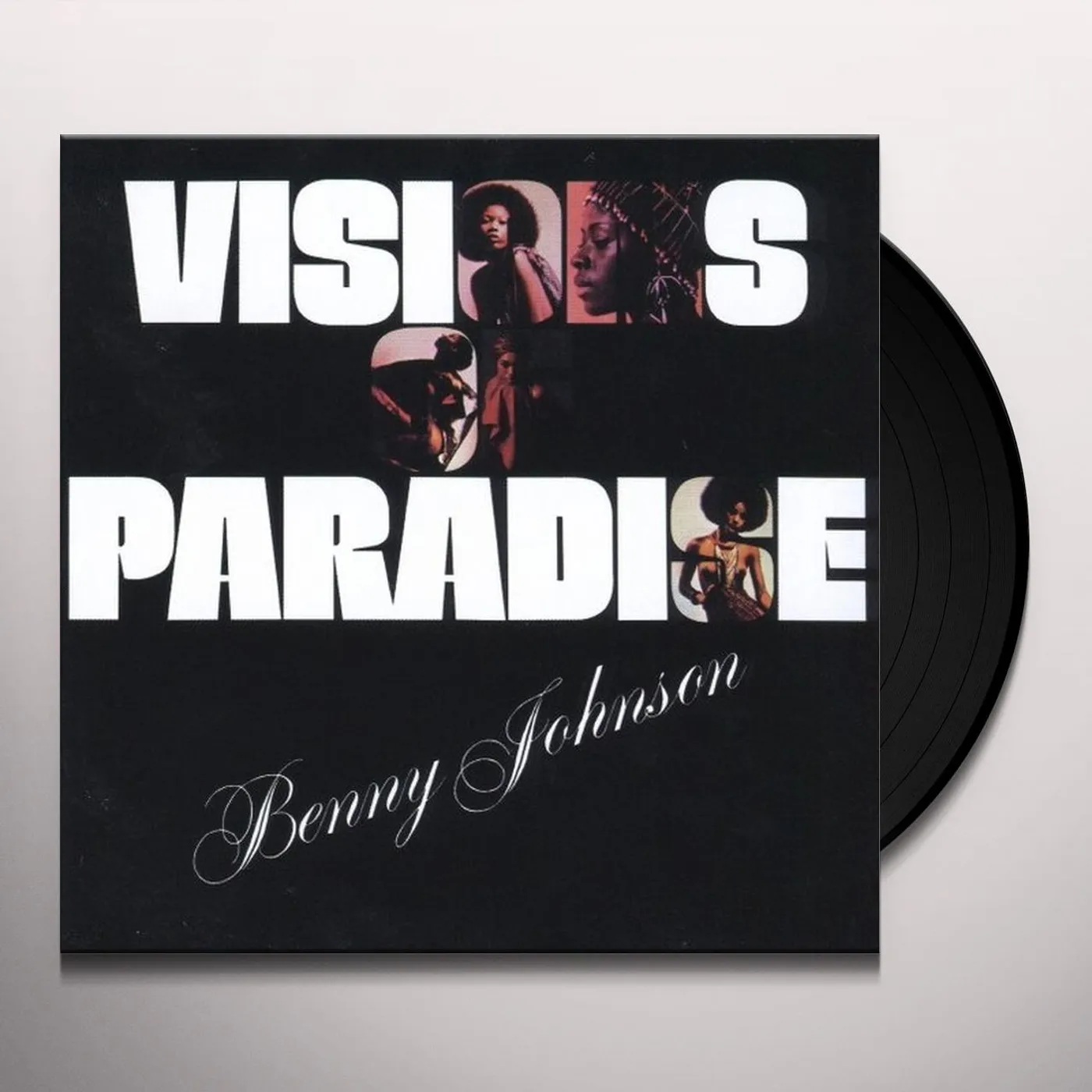 Benny Johnson VISIONS OF PARADISE Vinyl Record - UK Release
