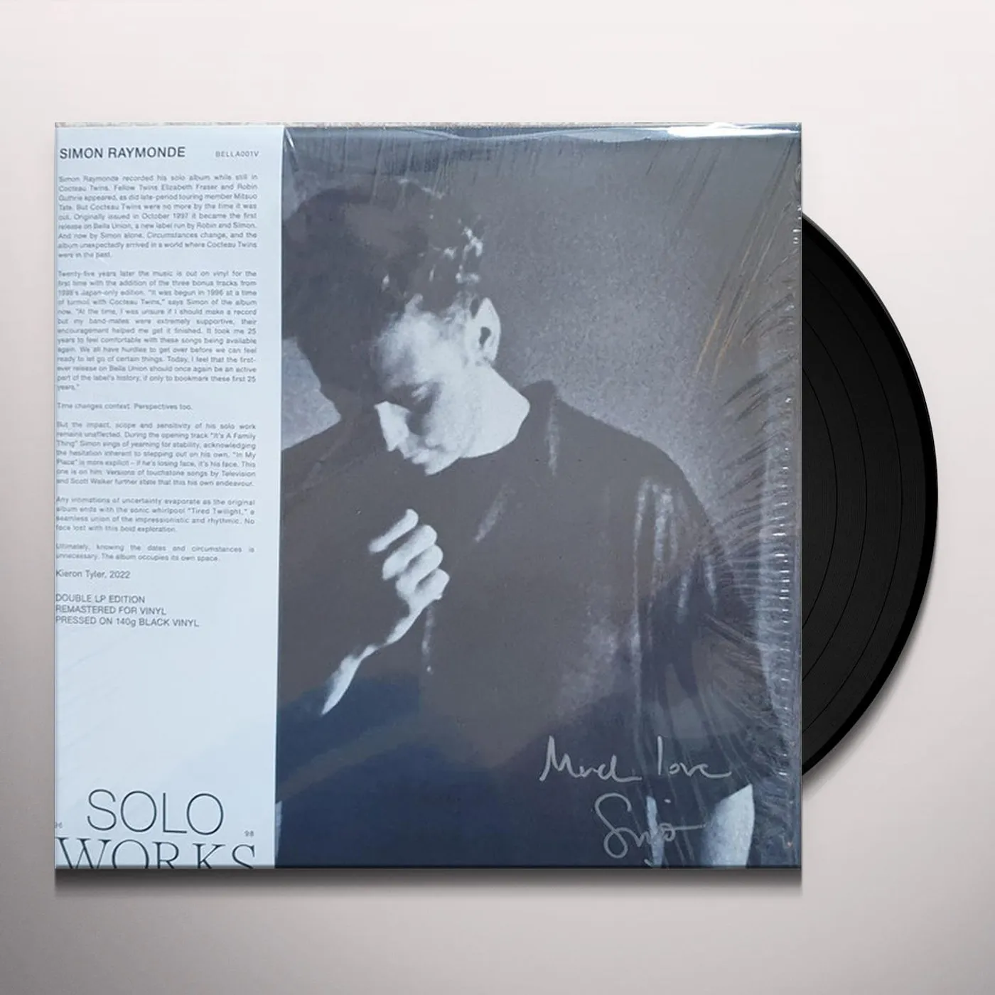 Simon Raymonde SOLO WORKS 96-98 (2LP) Vinyl Record