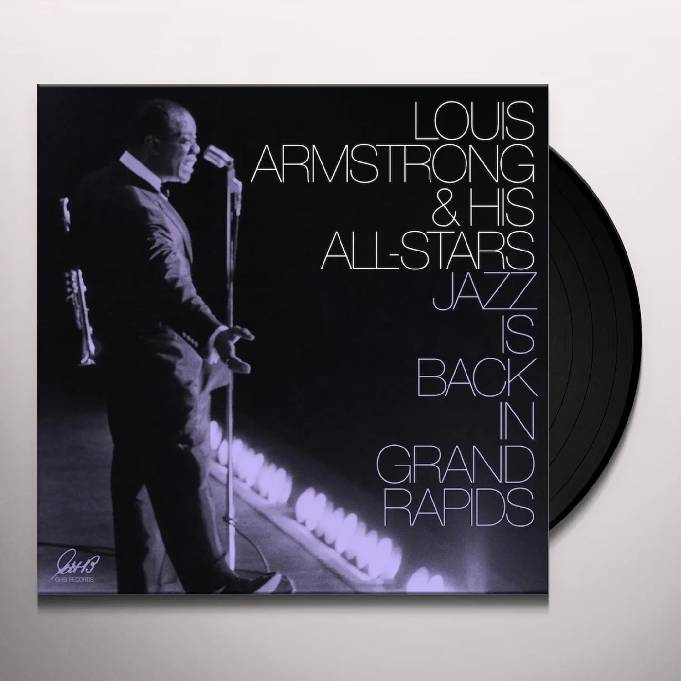 Louis Armstrong Jazz Is Back in Grand Rapids Vinyl Record