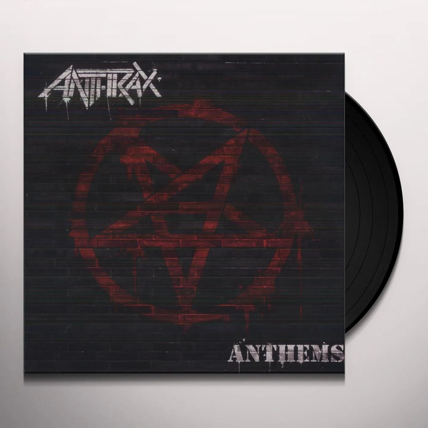 Anthrax ANTHEMS (WHITE VINYL) Vinyl Record - UK Release