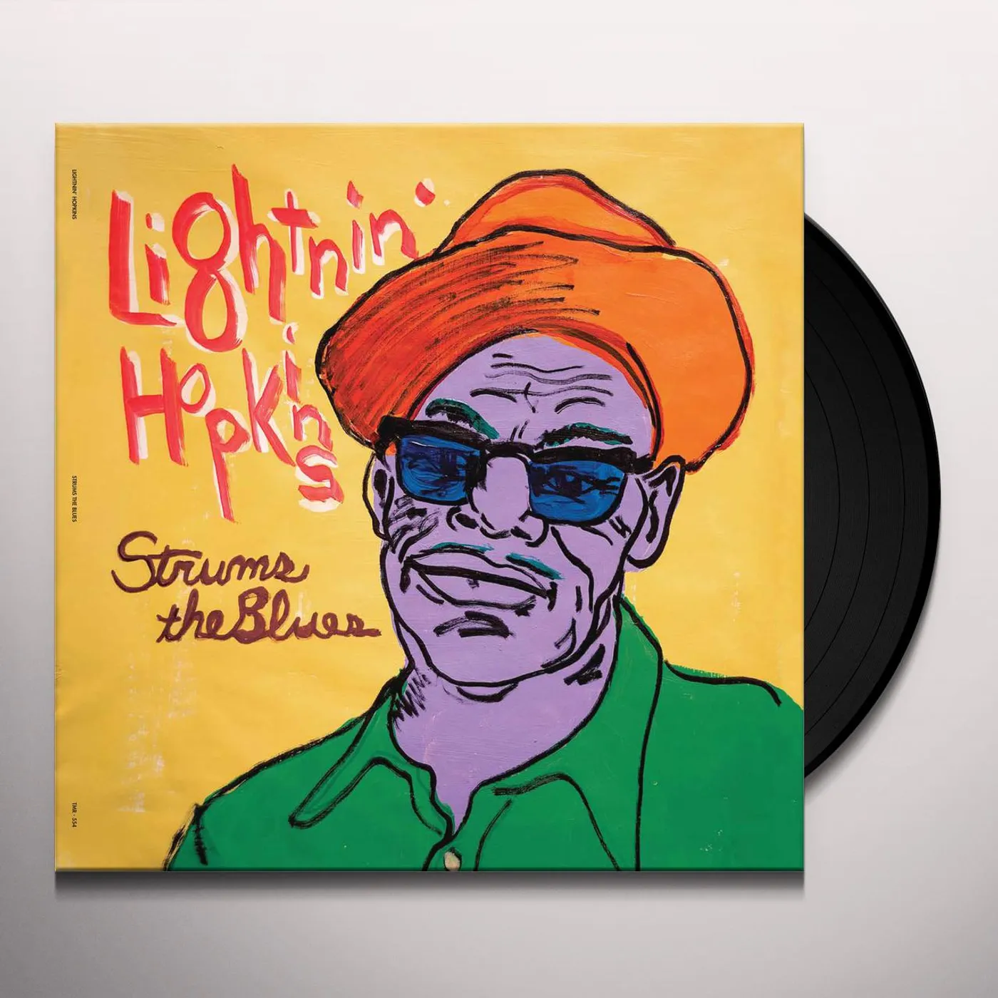 Lightnin' Hopkins LIVE FROM THE ASH GROVE...PLUS! (COBALT BLUE VINYL) (I) Vinyl Record