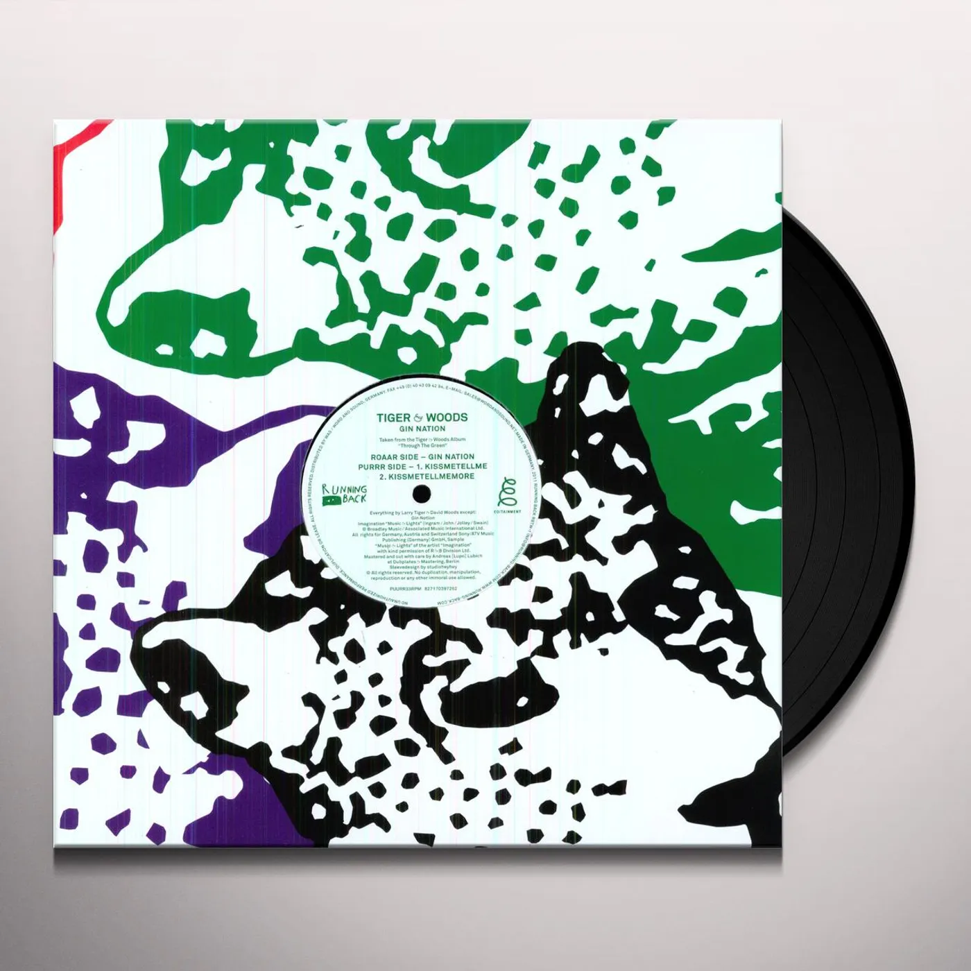 Tiger & Woods Gin Nation Vinyl Record