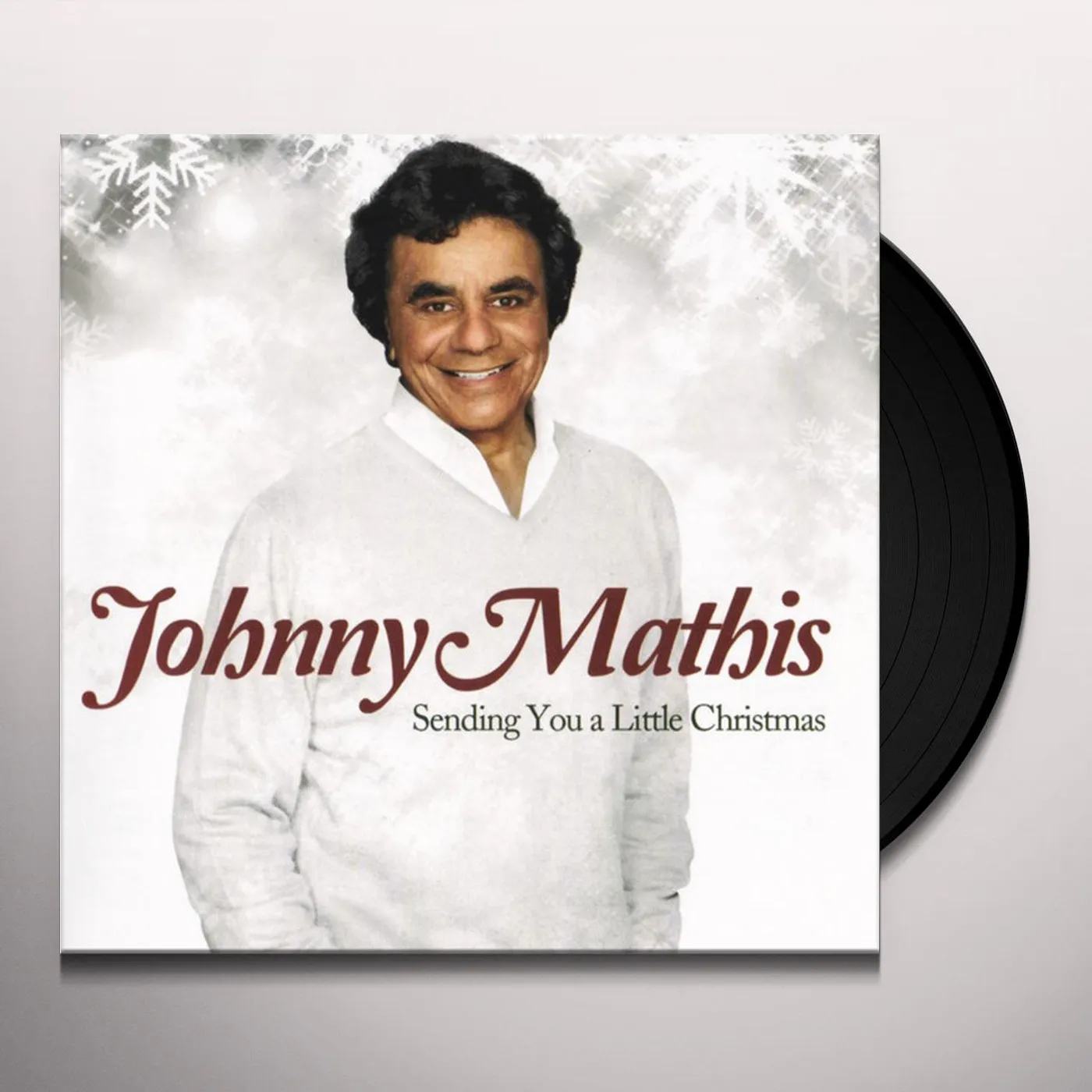 Johnny Mathis Sending You A Little Christmas Vinyl Record