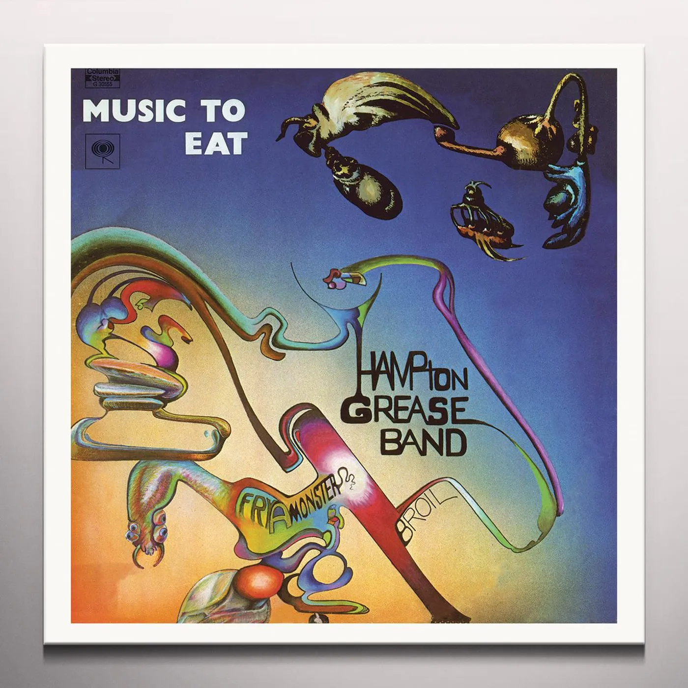 HAMPTON GREASE BAND - Limited Edition Peach Colored Vinyl Record
