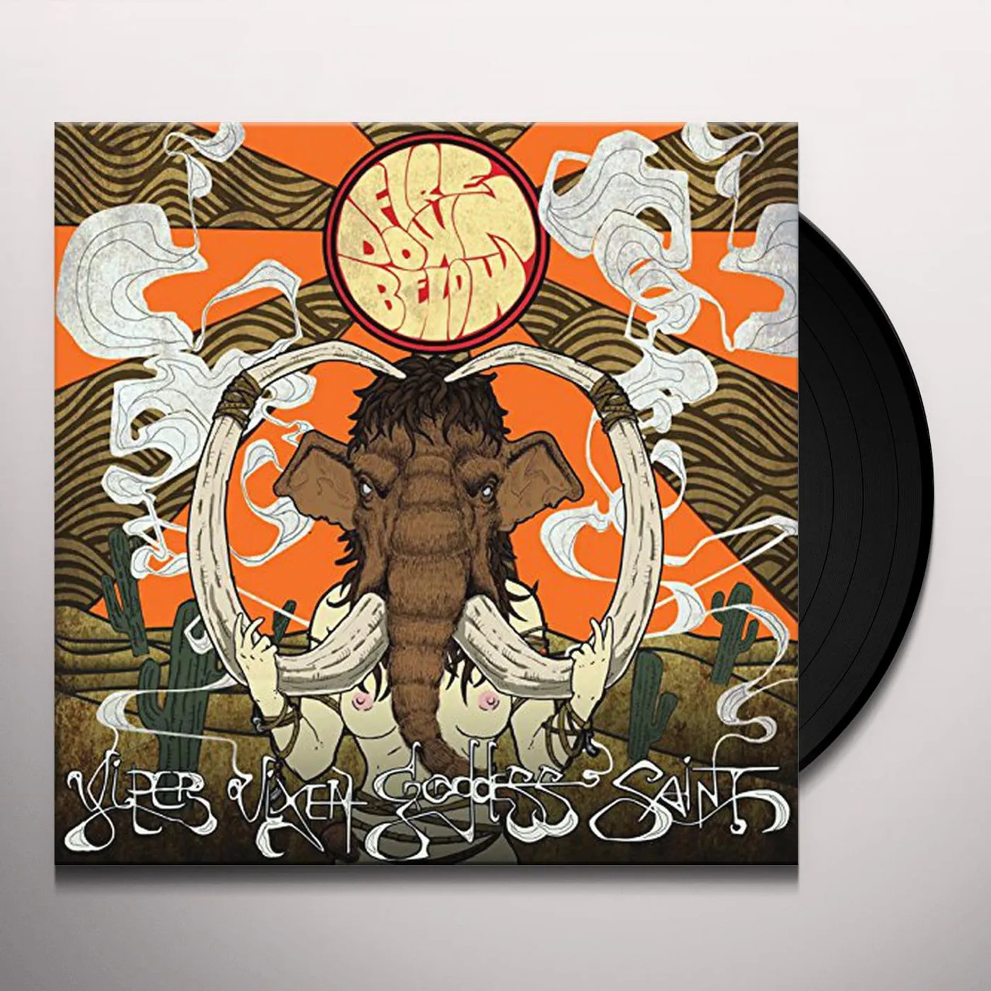 Fire Down Below Viper Vixen Goddess Saint Vinyl Record