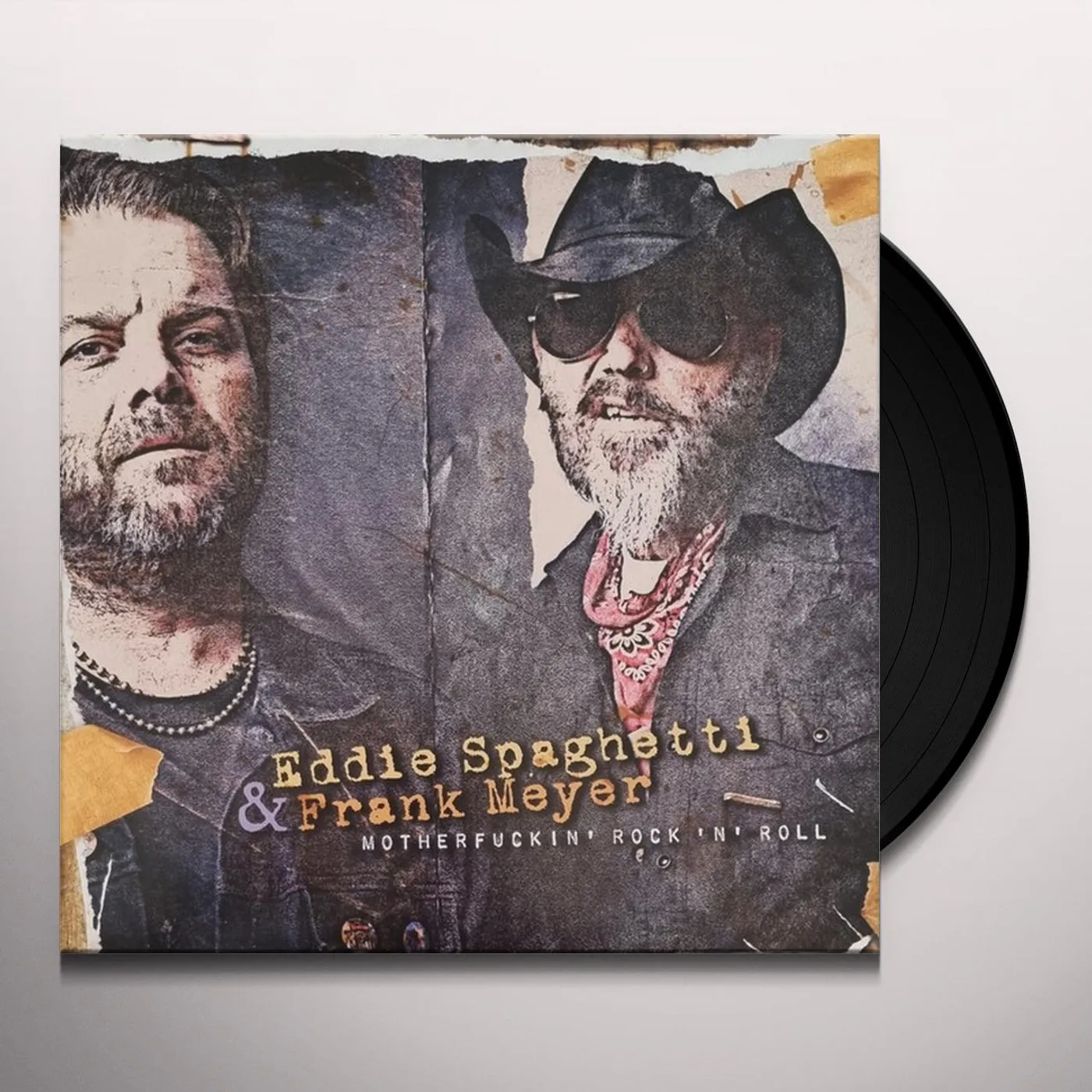 Eddie Spaghetti & Frank Meyer MOTHERFUCKIN ROCK N ROLL Vinyl Record