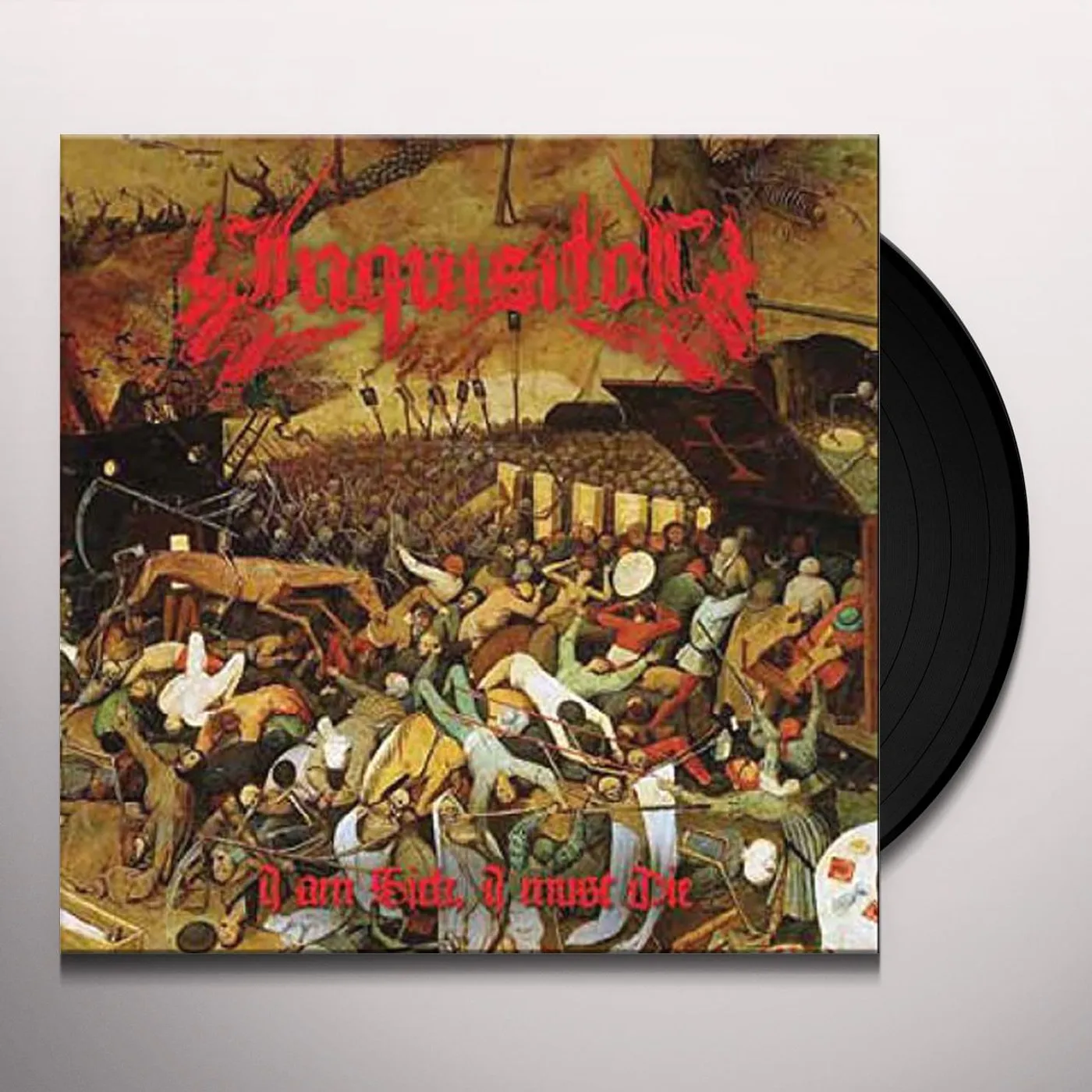 Inquisitor I AM SICK I MUST DIE Vinyl Record