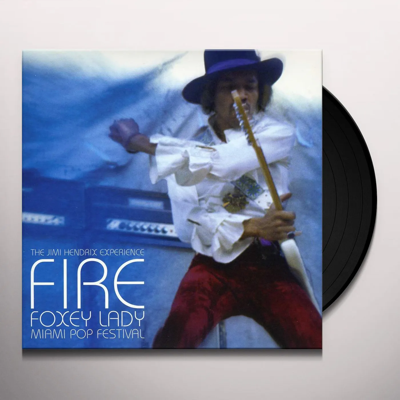 Jimi Hendrix FIRE / FOXEY LADY Vinyl Record