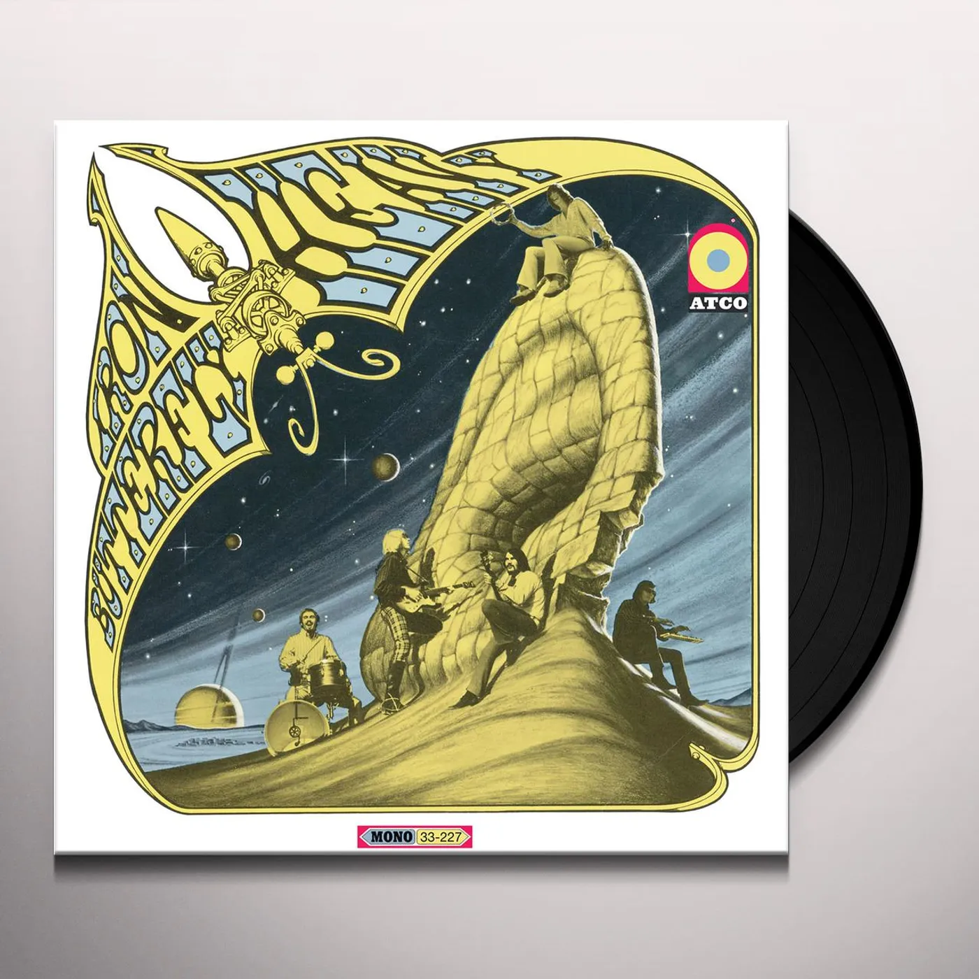 Iron Butterfly HEAVY Vinyl Record - Mono