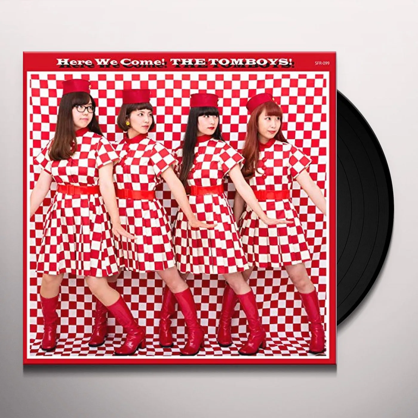 HERE WE COME - THE TOMBOYS Vinyl Record