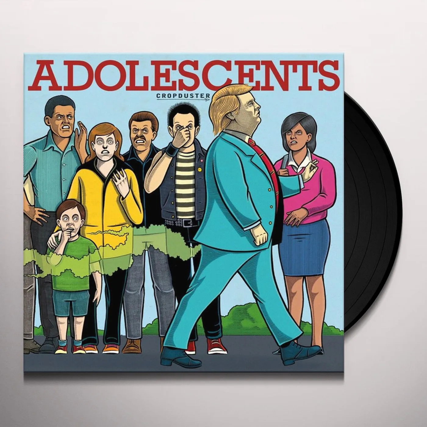 Adolescents CROPDUSTER (180G/GOLD VINYL) Vinyl Record