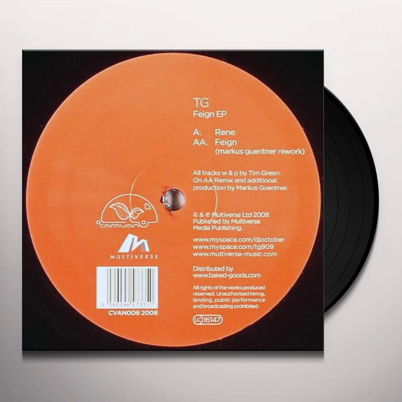 Tim Green FEIGN Vinyl Record