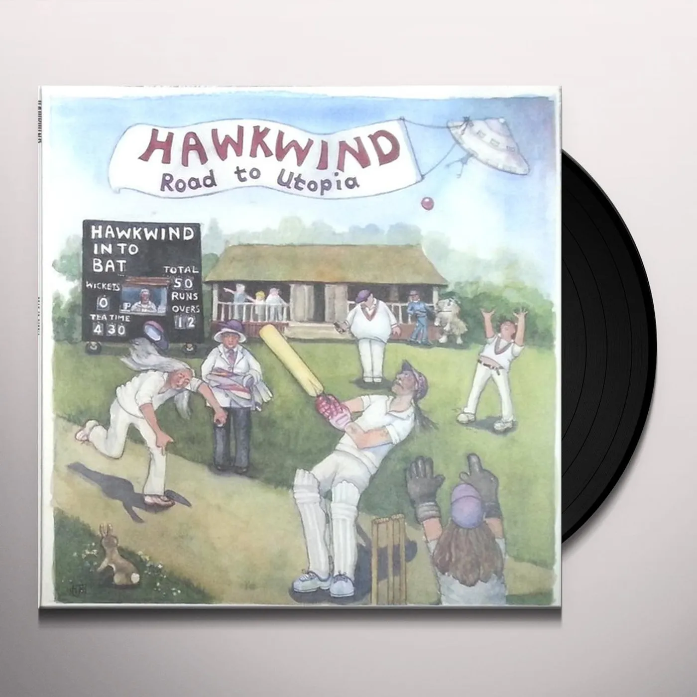Hawkind Road To Utopia Vinyl Record