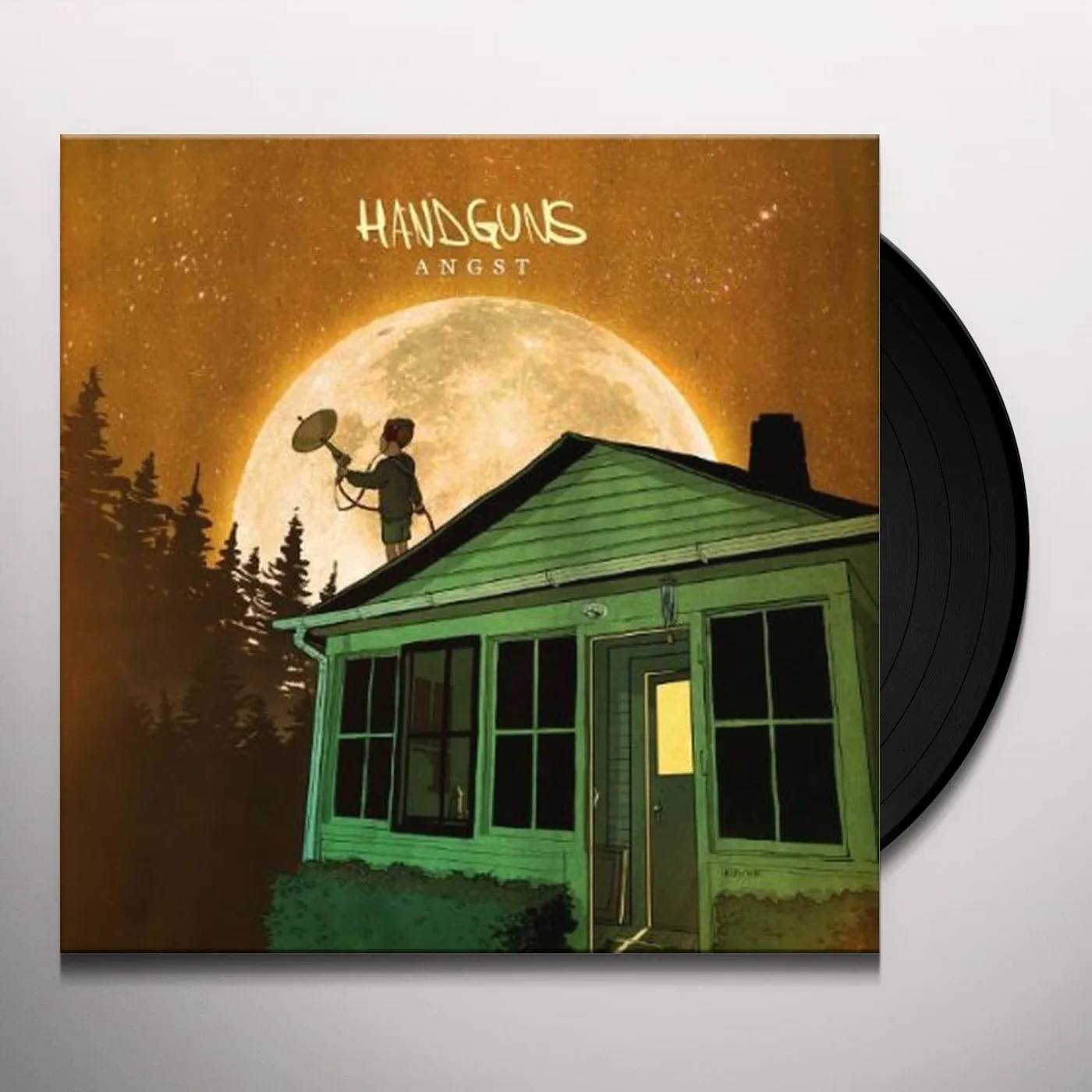 Handguns Angst Vinyl Record