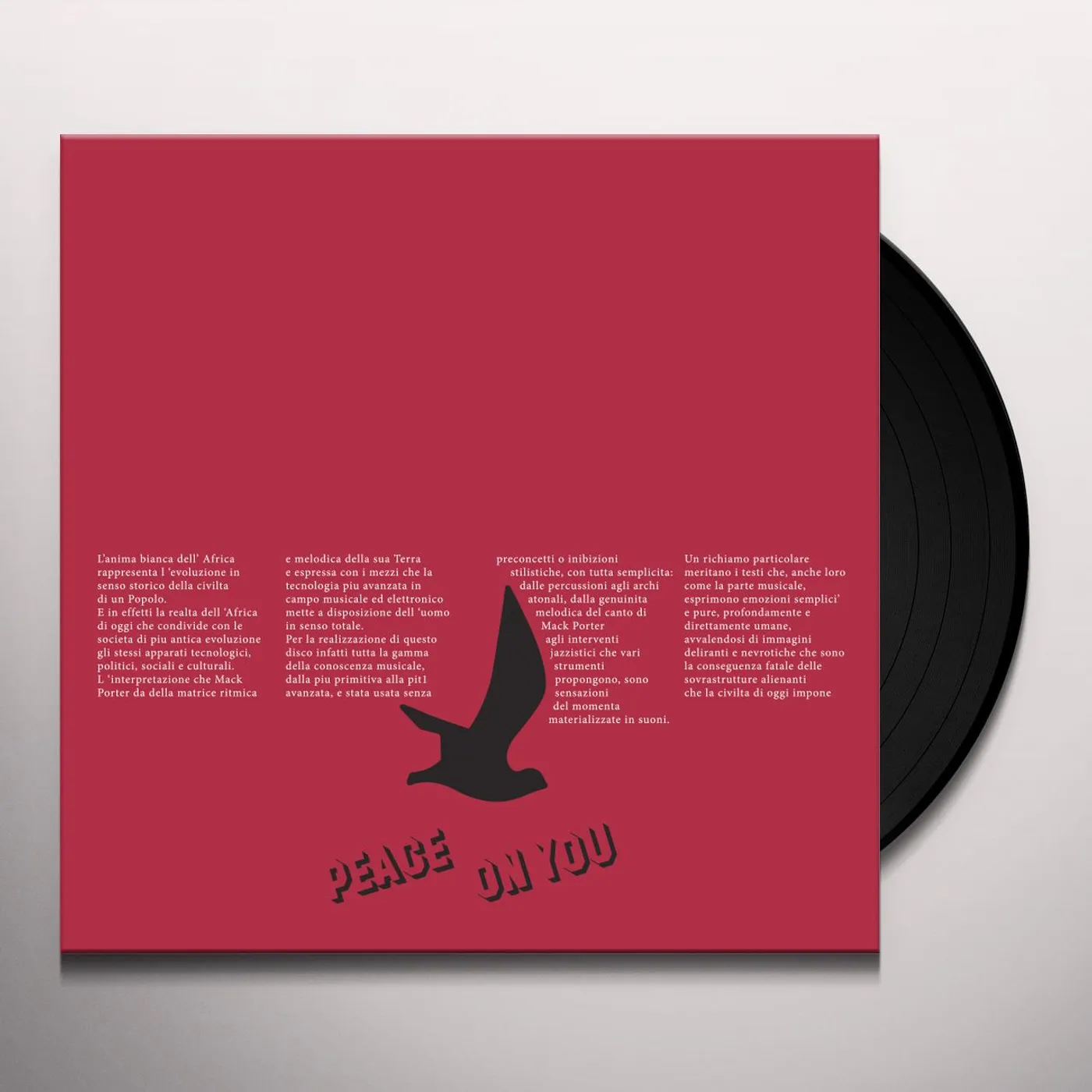 Mack Porter Peace on You Vinyl Record
