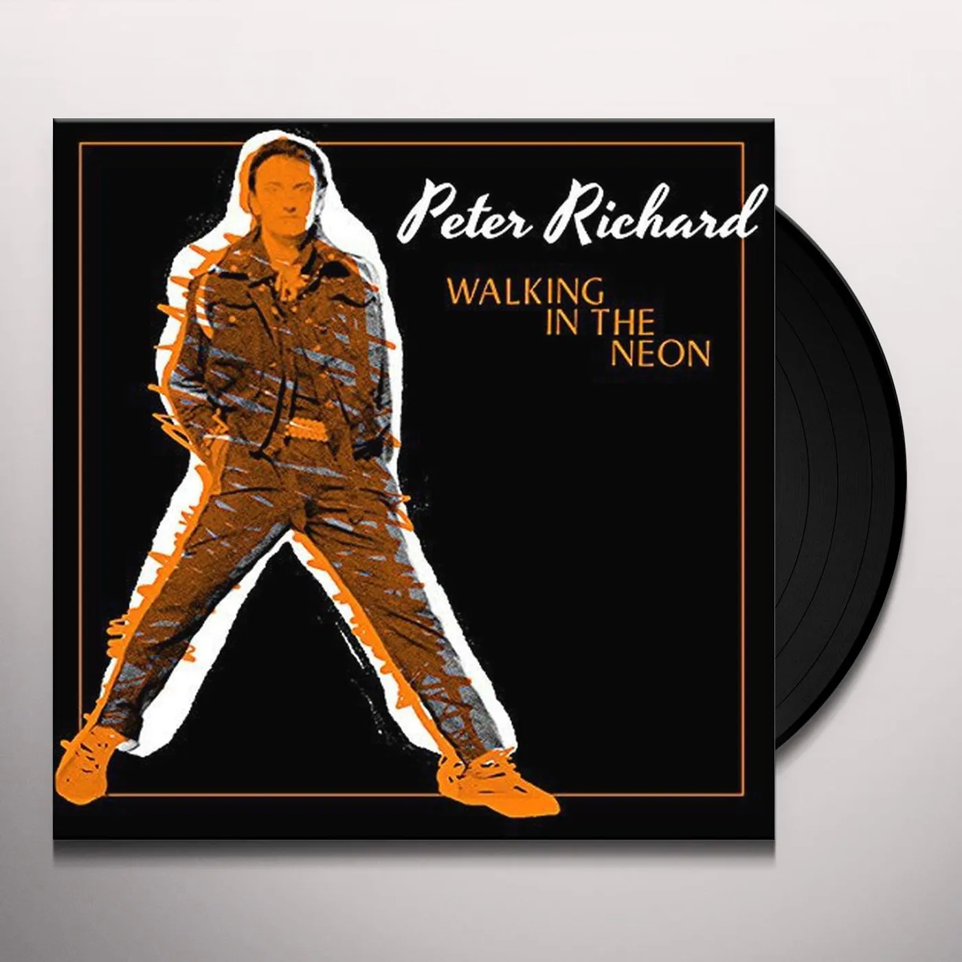 Peter Richard Walking in the neon Vinyl Record