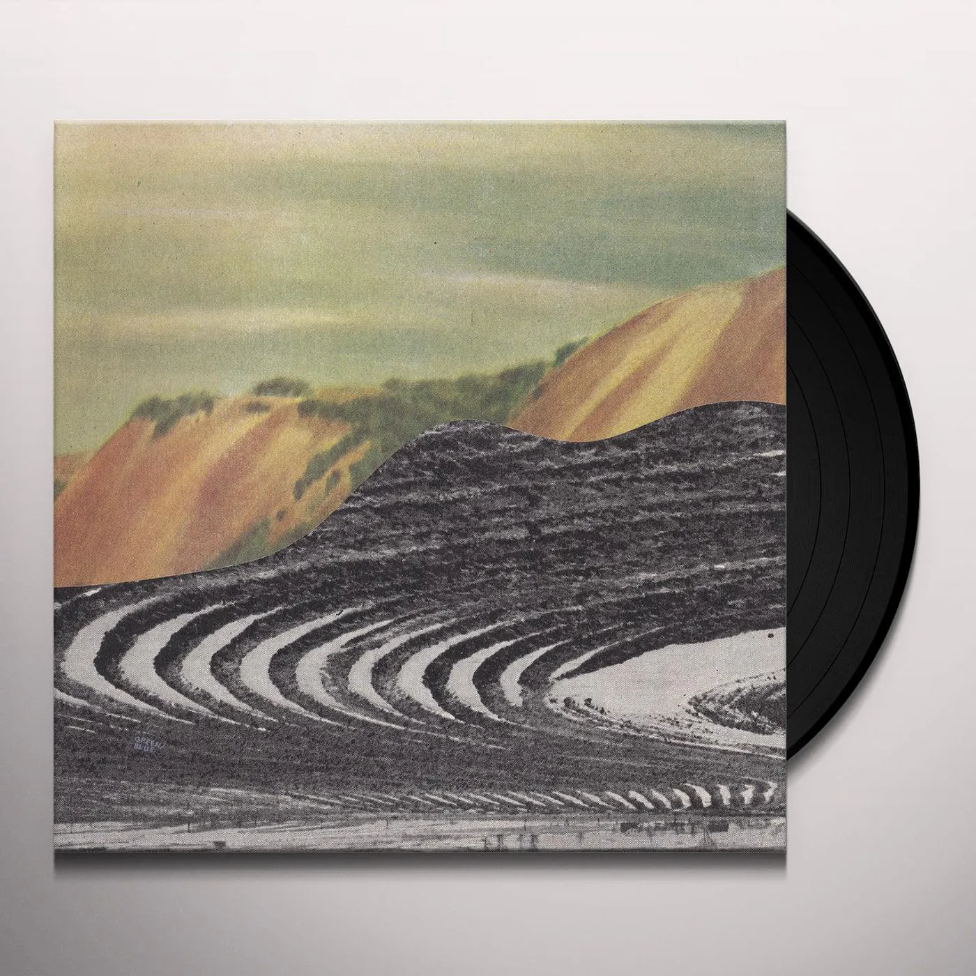 The Blue Green PAPER THIN Vinyl Record