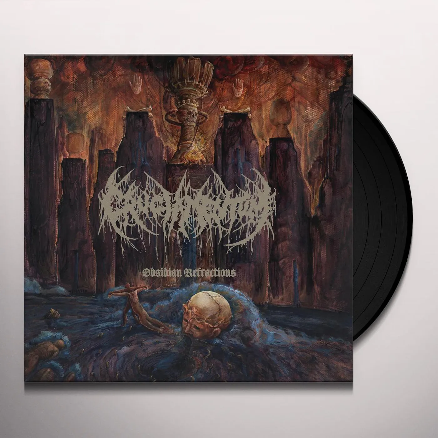 Cruciamentum OBSIDIAN REFRACTIONS Vinyl Record