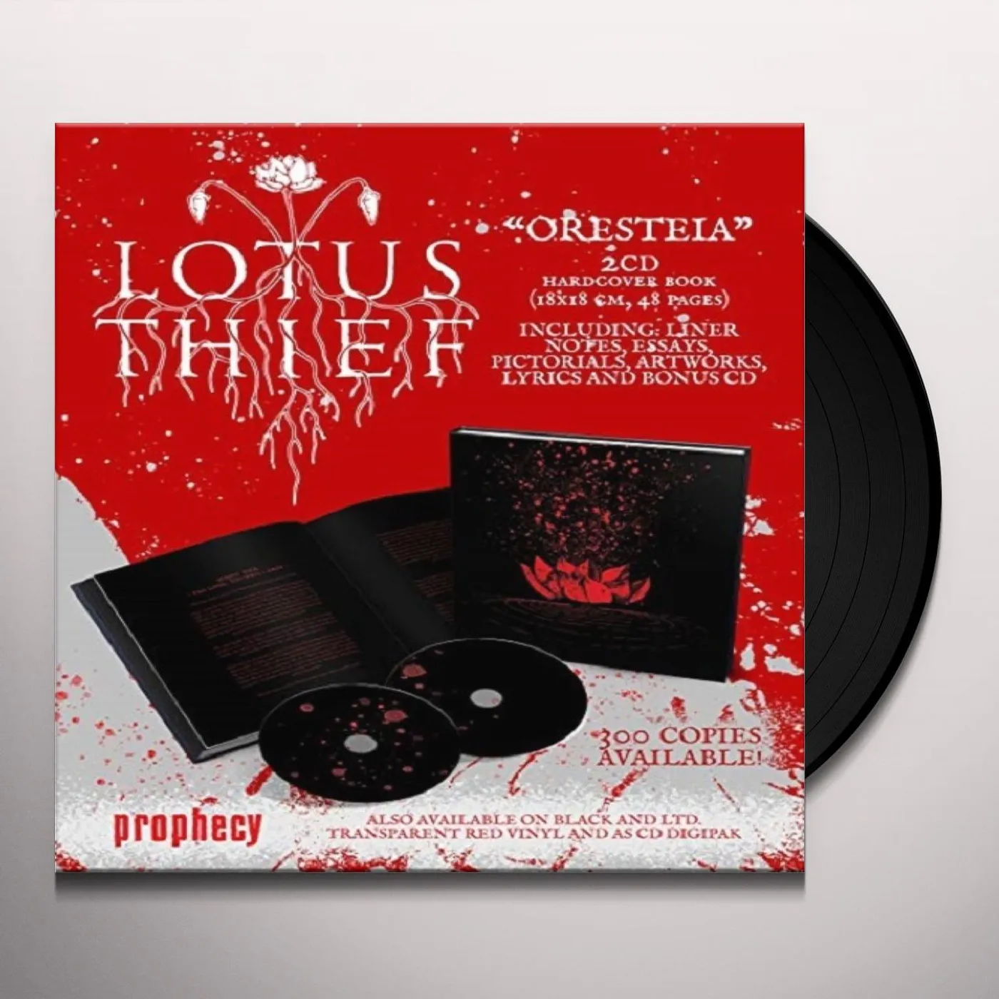 Lotus Thief ORESTEIA (HARDCOVER BOOK) CD