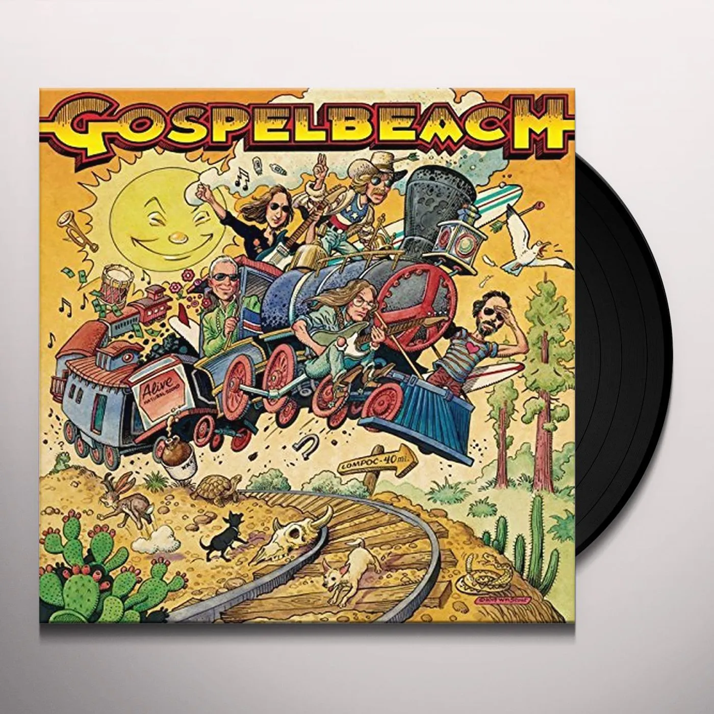 GospelbeacH Pacific Surf Line Vinyl Record