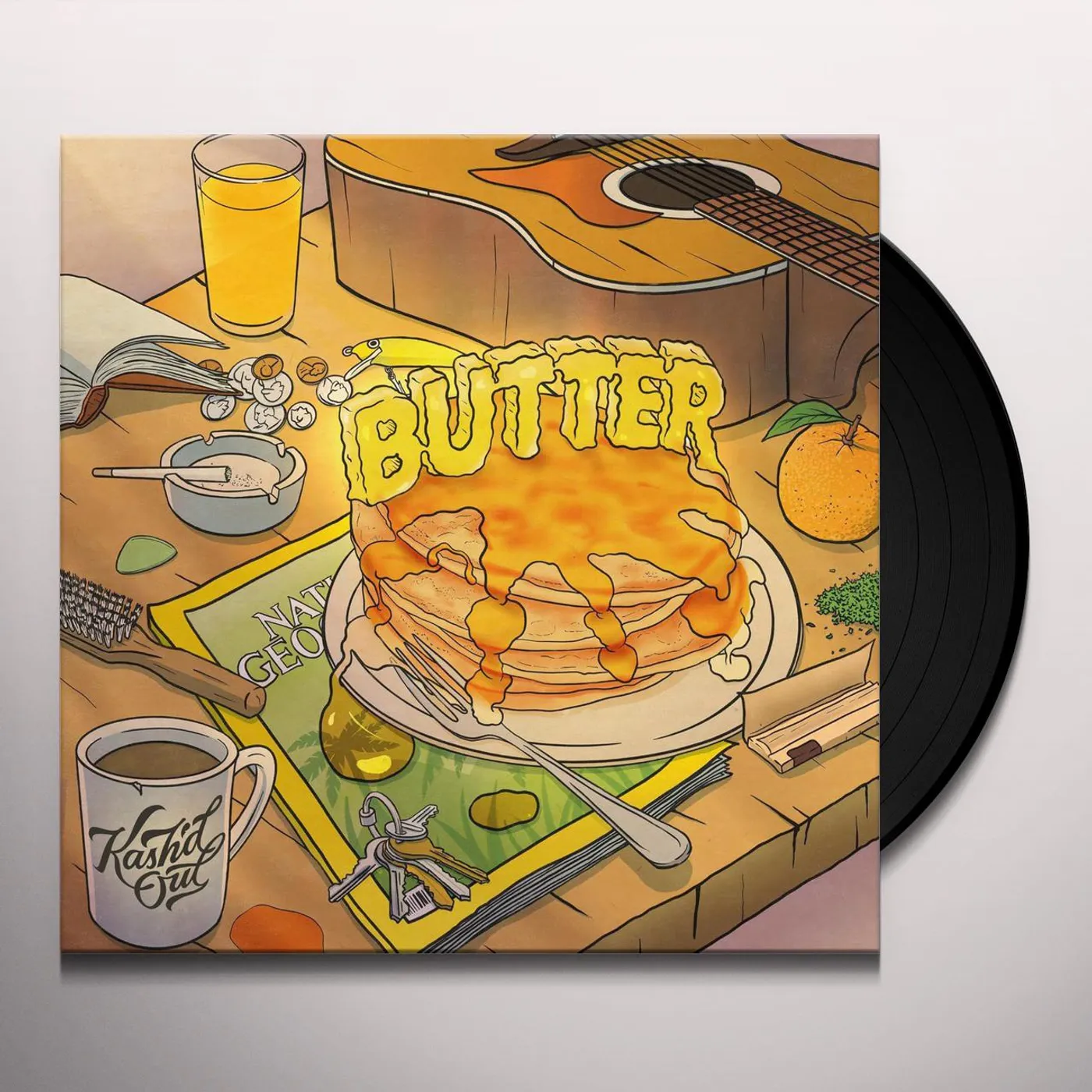 Kash'd Out Butter Vinyl Record