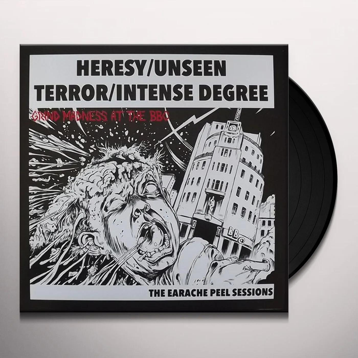 HERESY / UNSEEN TERROR / INTENSE DEGREE EARACHE PEEL SESSIONS Vinyl Record