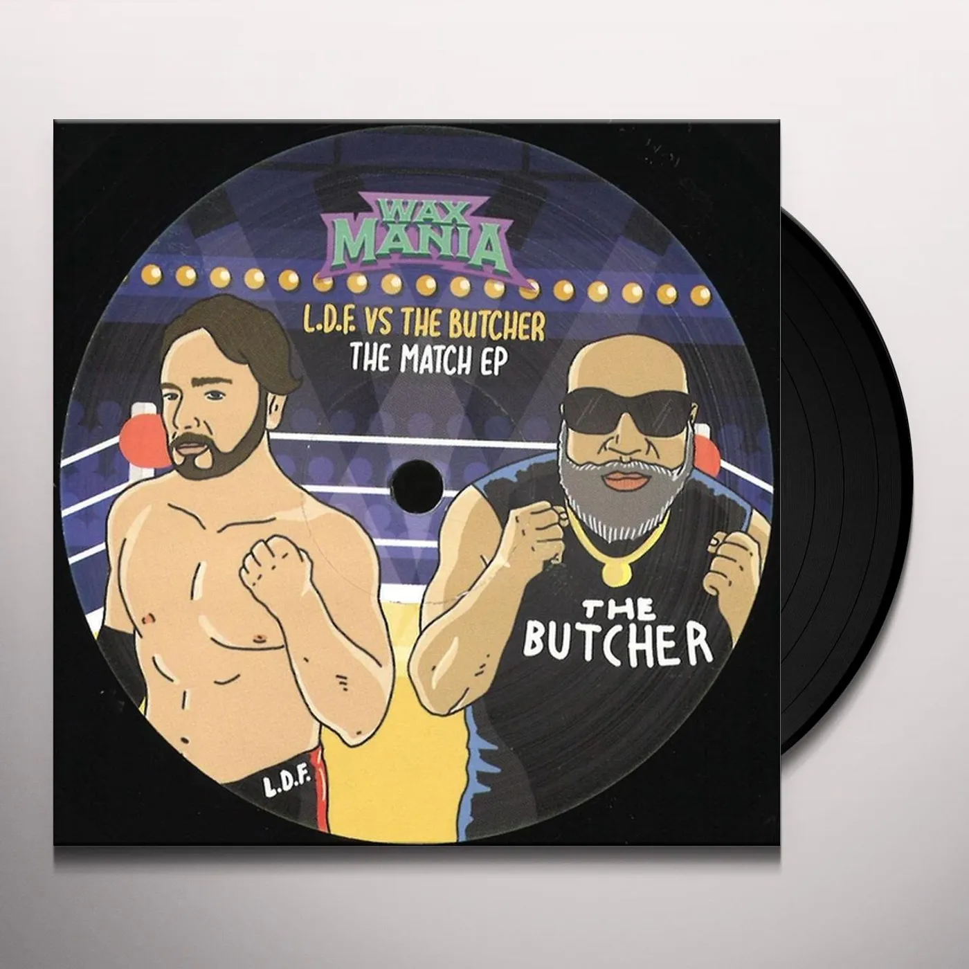 L.D.F. Vs The Butcher MATCH Vinyl Record