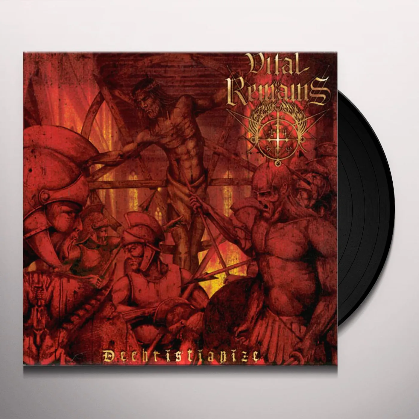 Vital Remains Dechristianize Vinyl Record