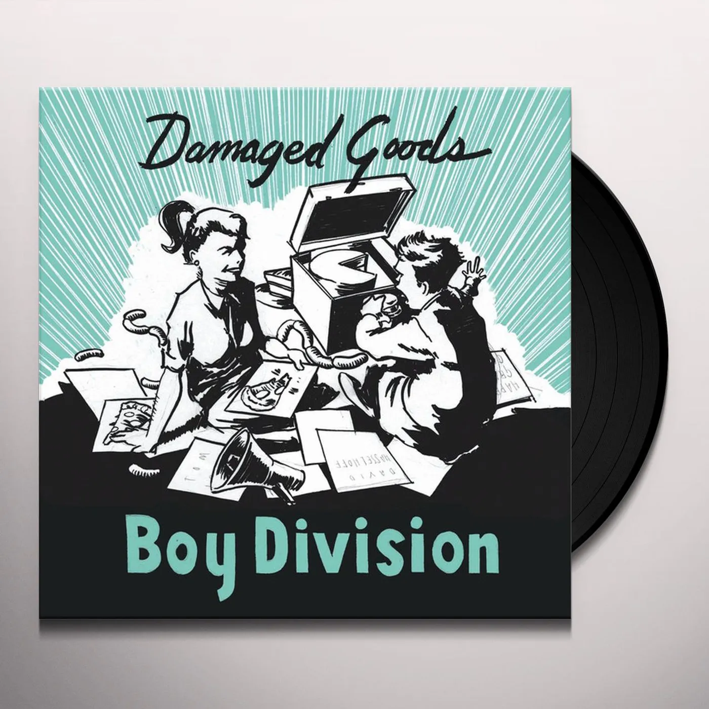 Boy Division DAMAGED GOODS EP Vinyl Record